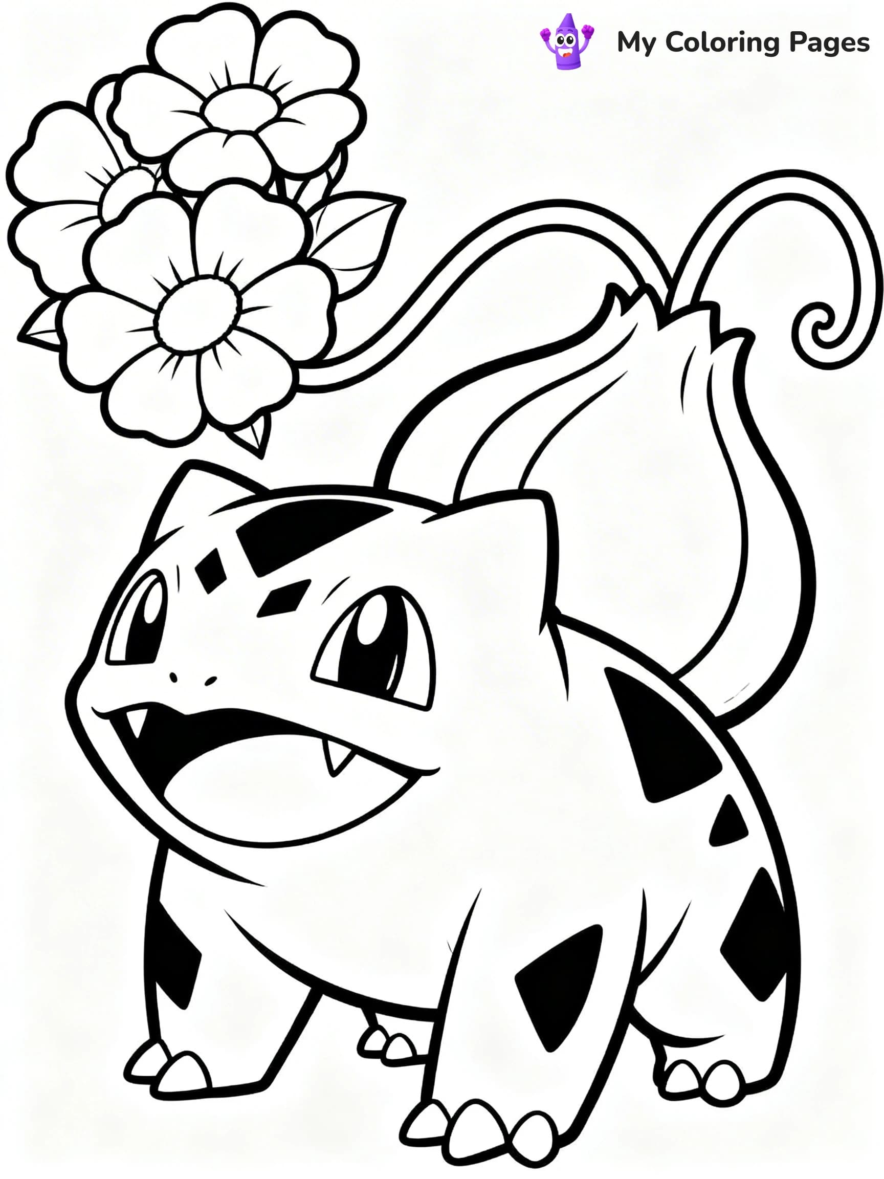Pokemon Characters Coloring Pages - 18