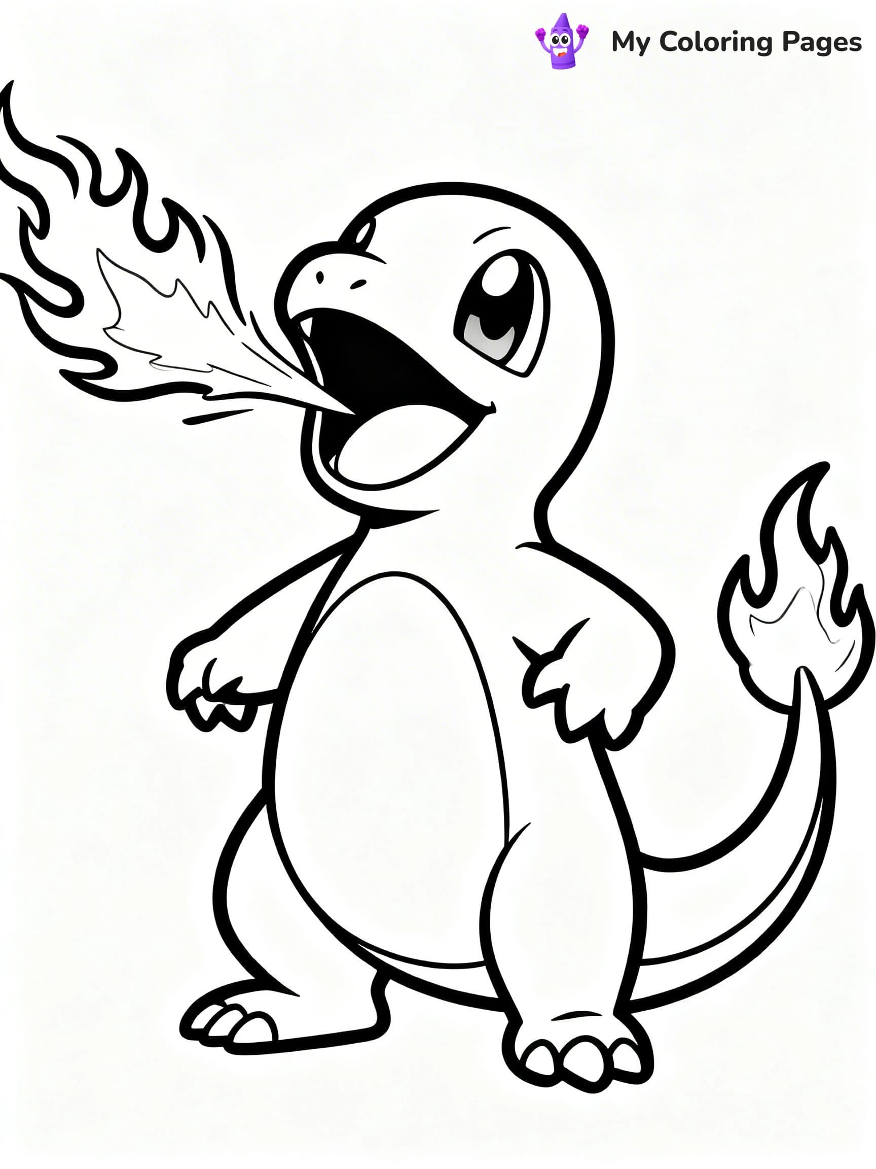 Pokemon Characters Coloring Pages - 11