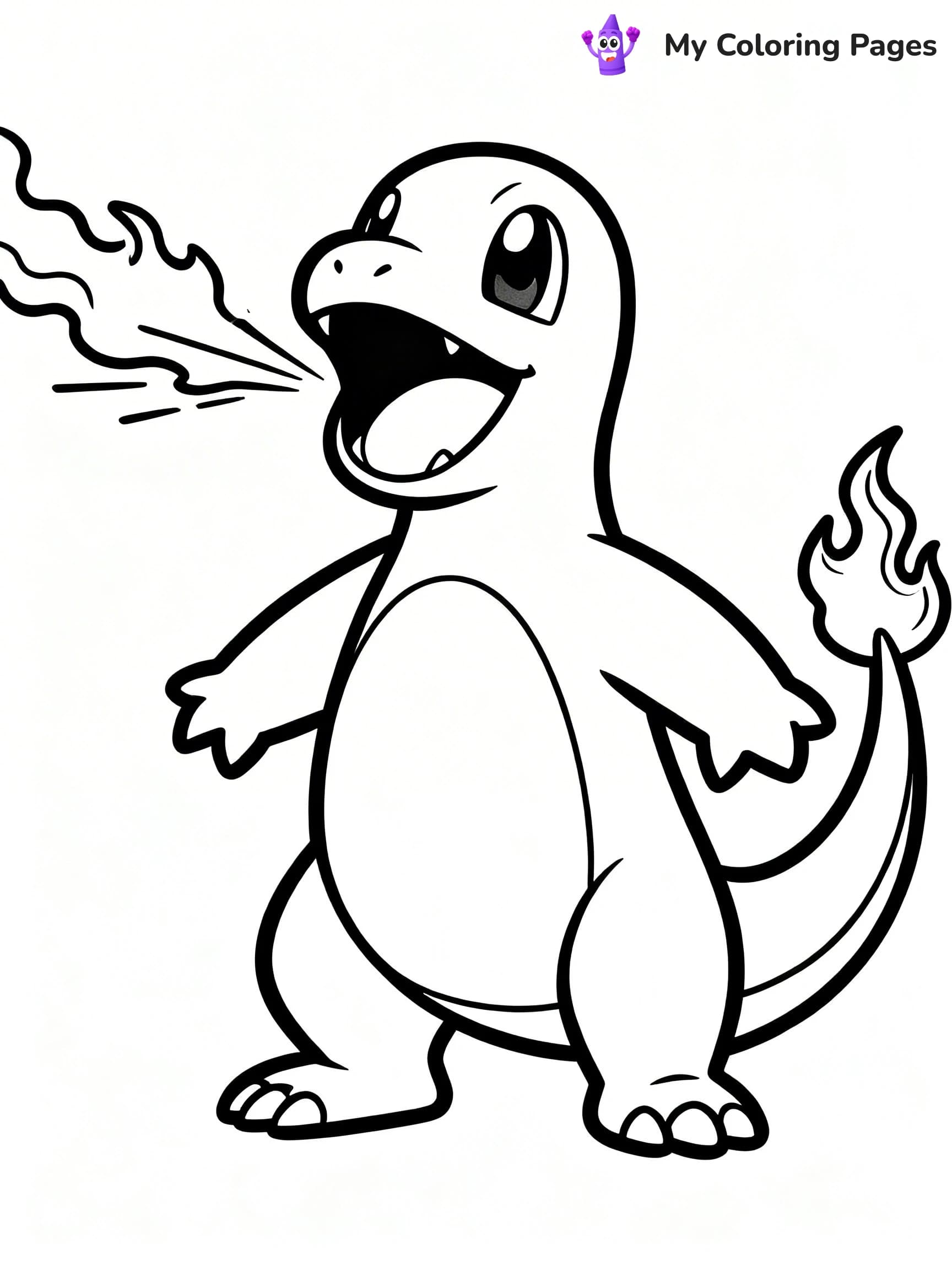 Pokemon Characters Coloring Pages - 10