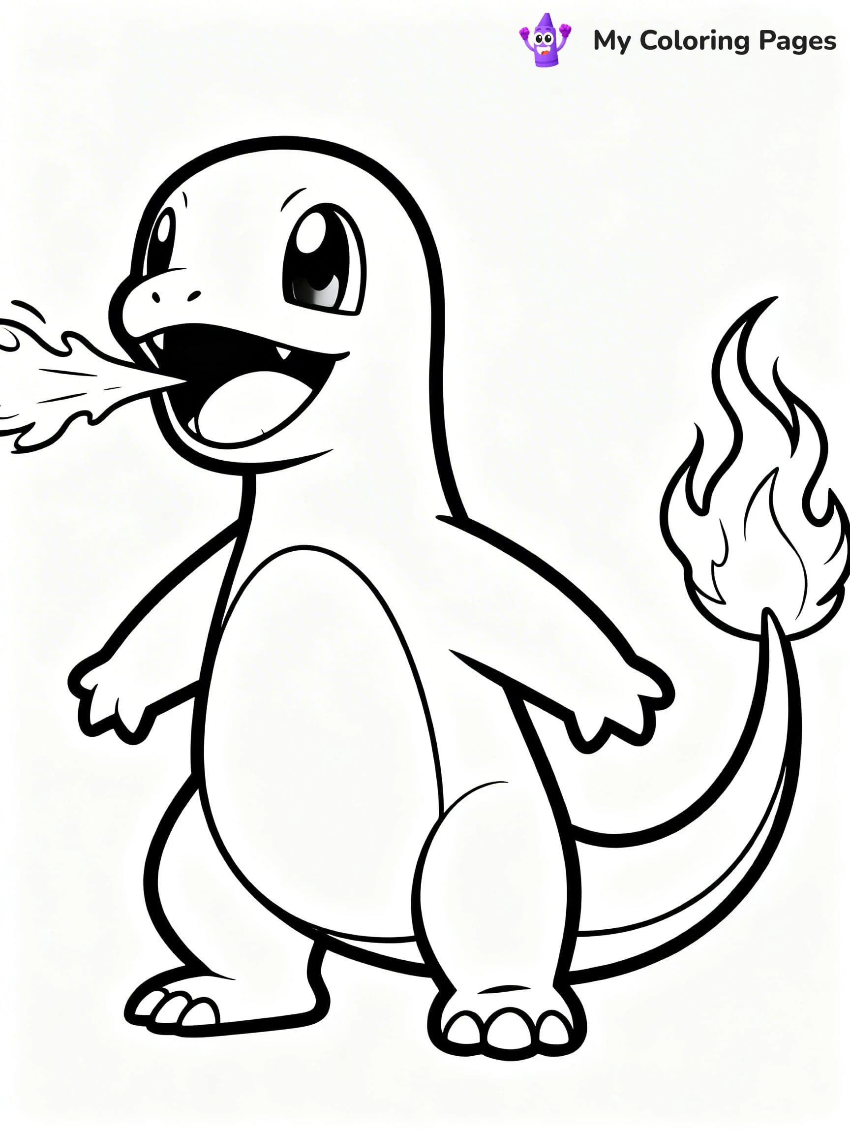 Pokemon Characters Coloring Pages - 9