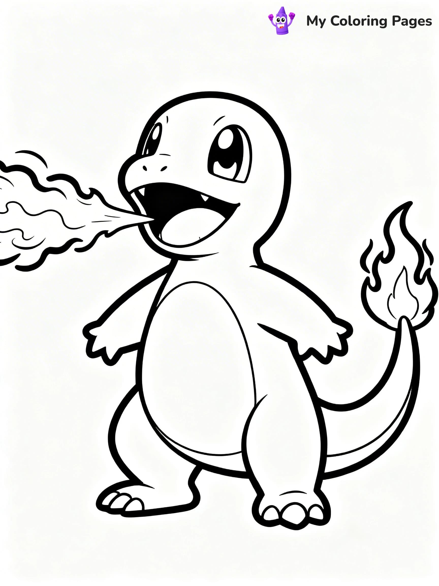 Pokemon Characters Coloring Pages - 8