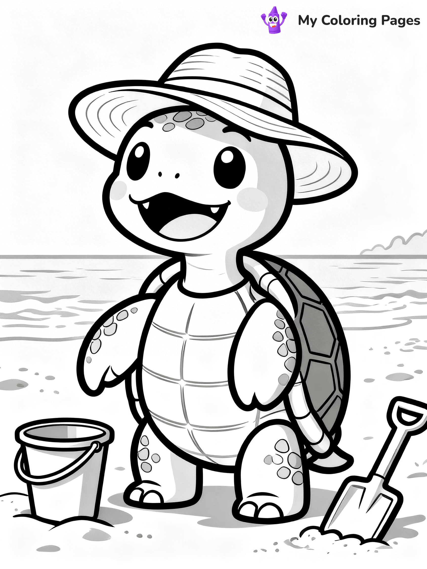 Snapping Turtle Coloring Pages - 23