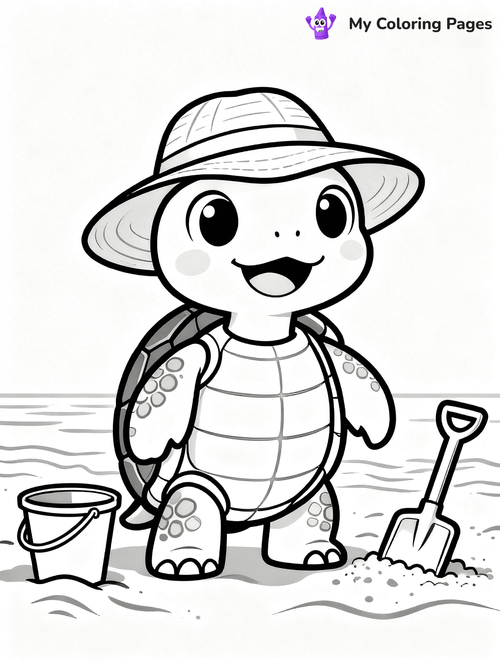 Snapping Turtle Coloring Pages - 22