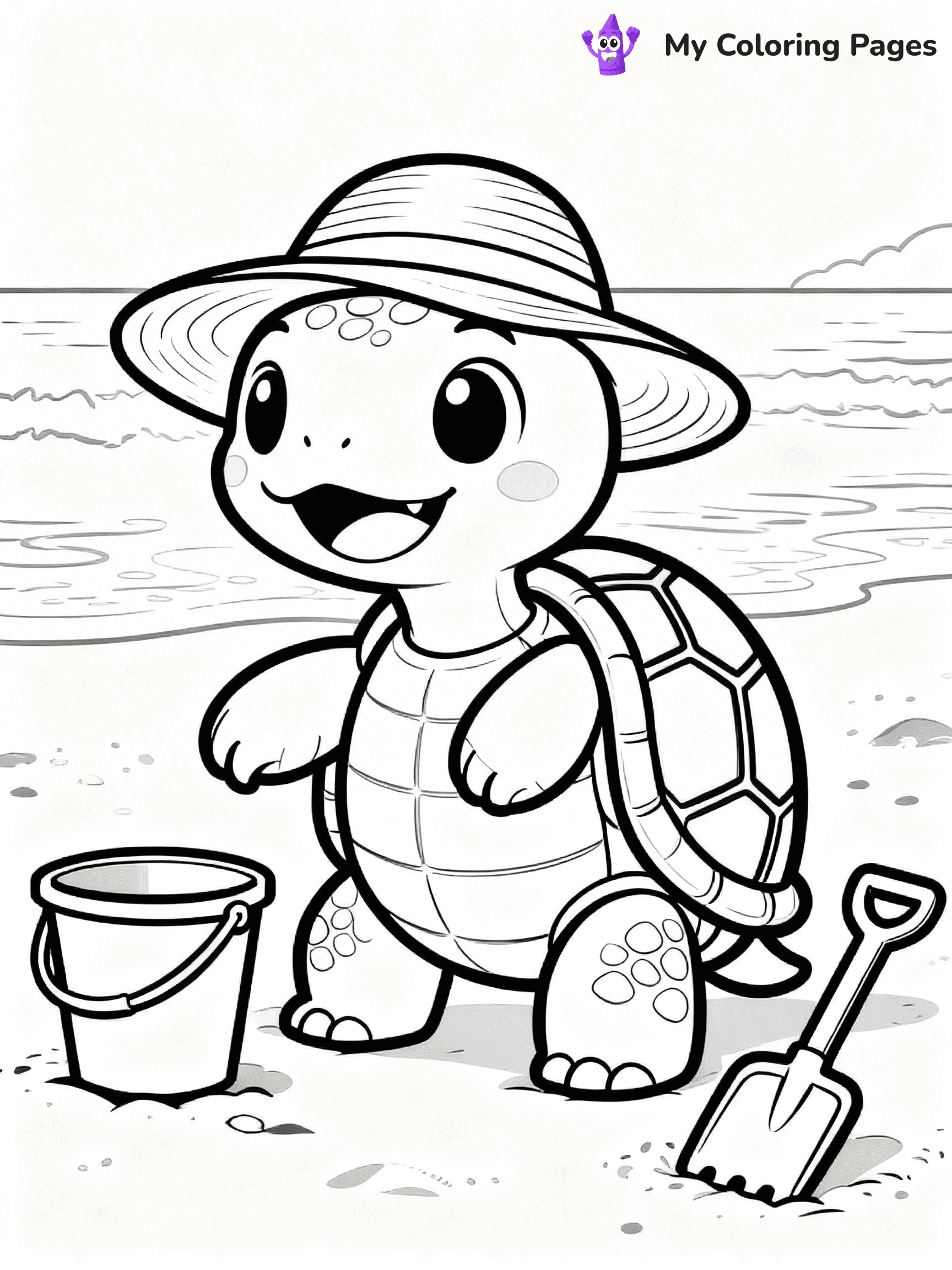 Snapping Turtle Coloring Pages - 21