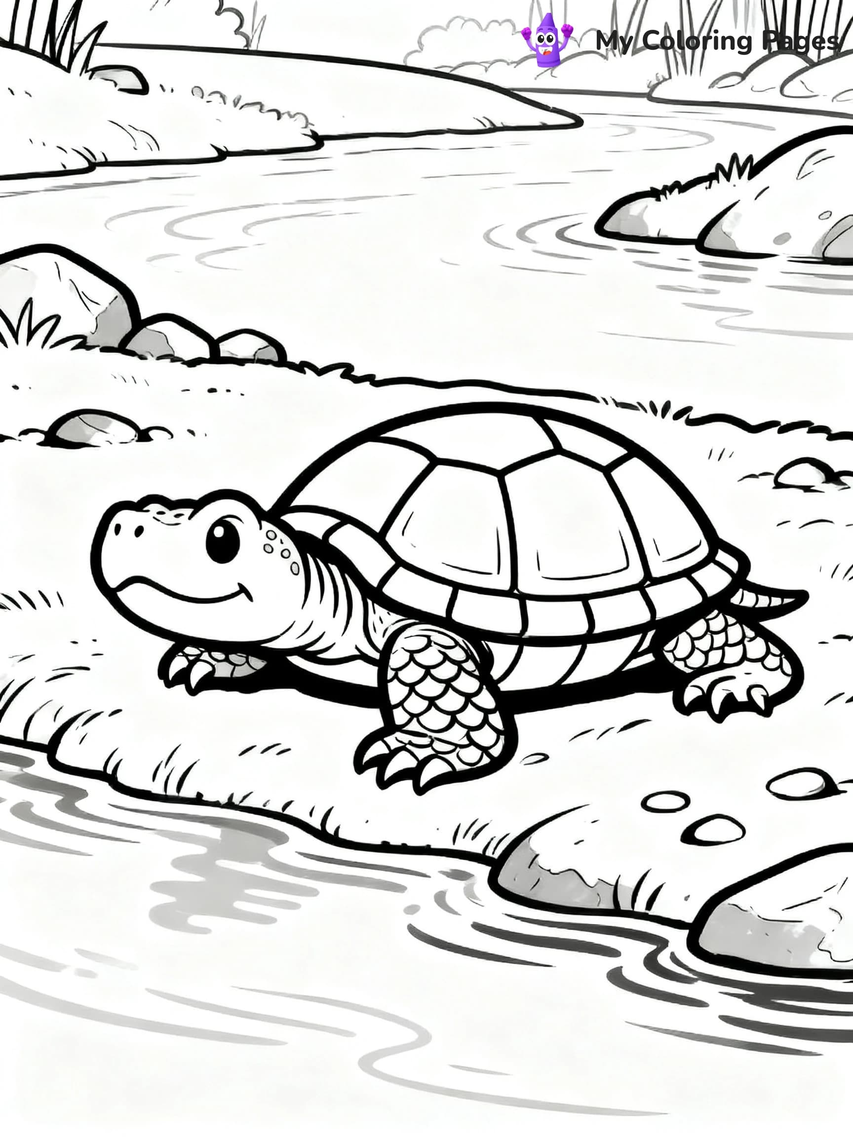 Snapping Turtle Coloring Pages - 20