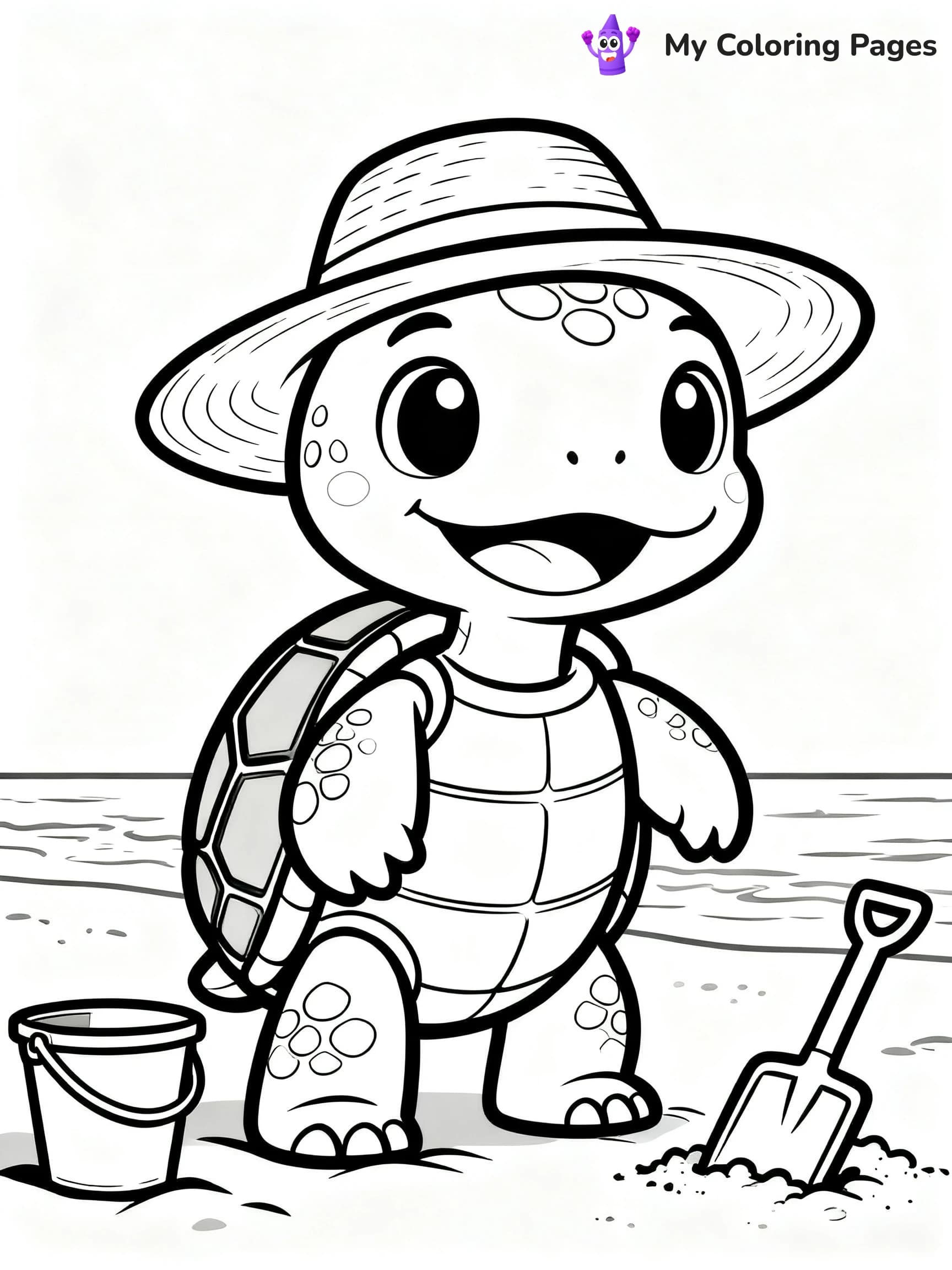 Snapping Turtle Coloring Pages - 14