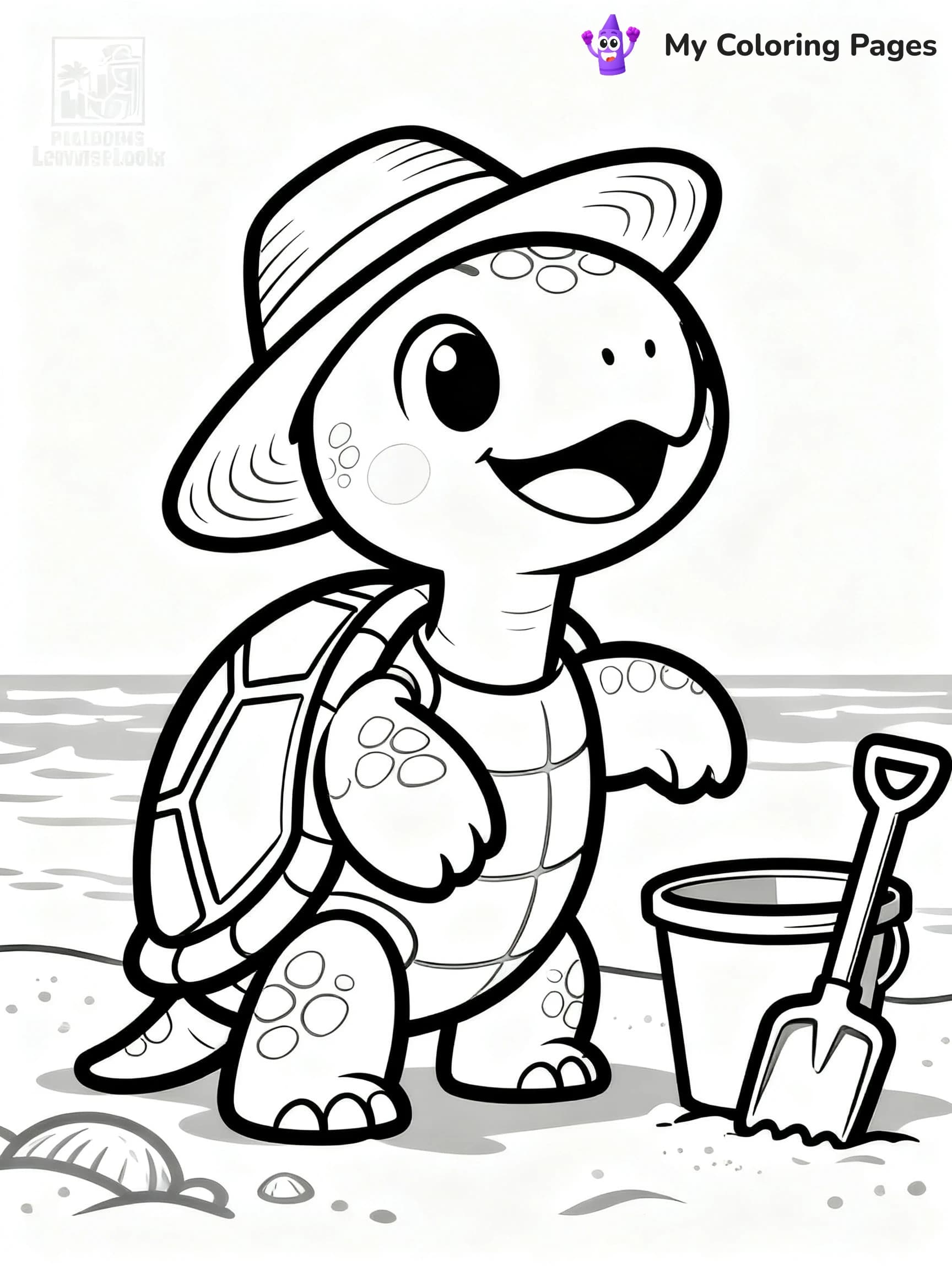 Snapping Turtle Coloring Pages - 13