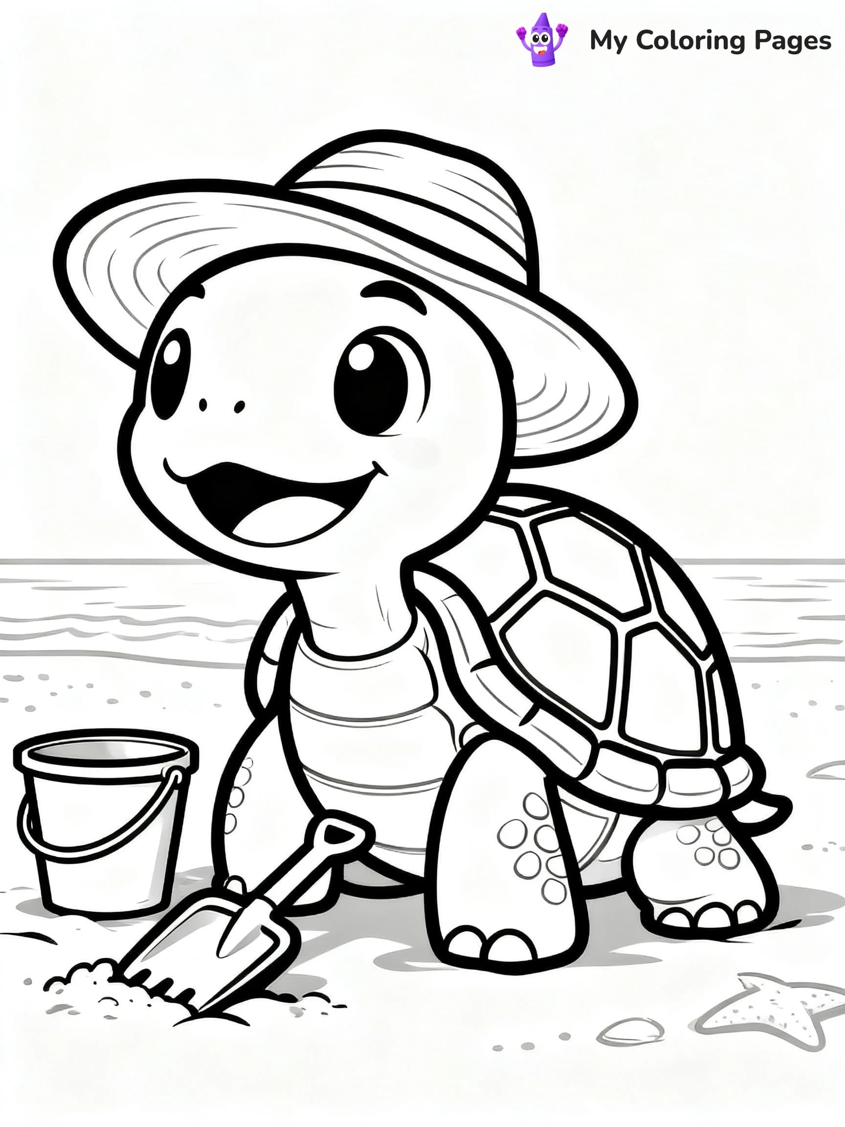 Snapping Turtle Coloring Pages - 11