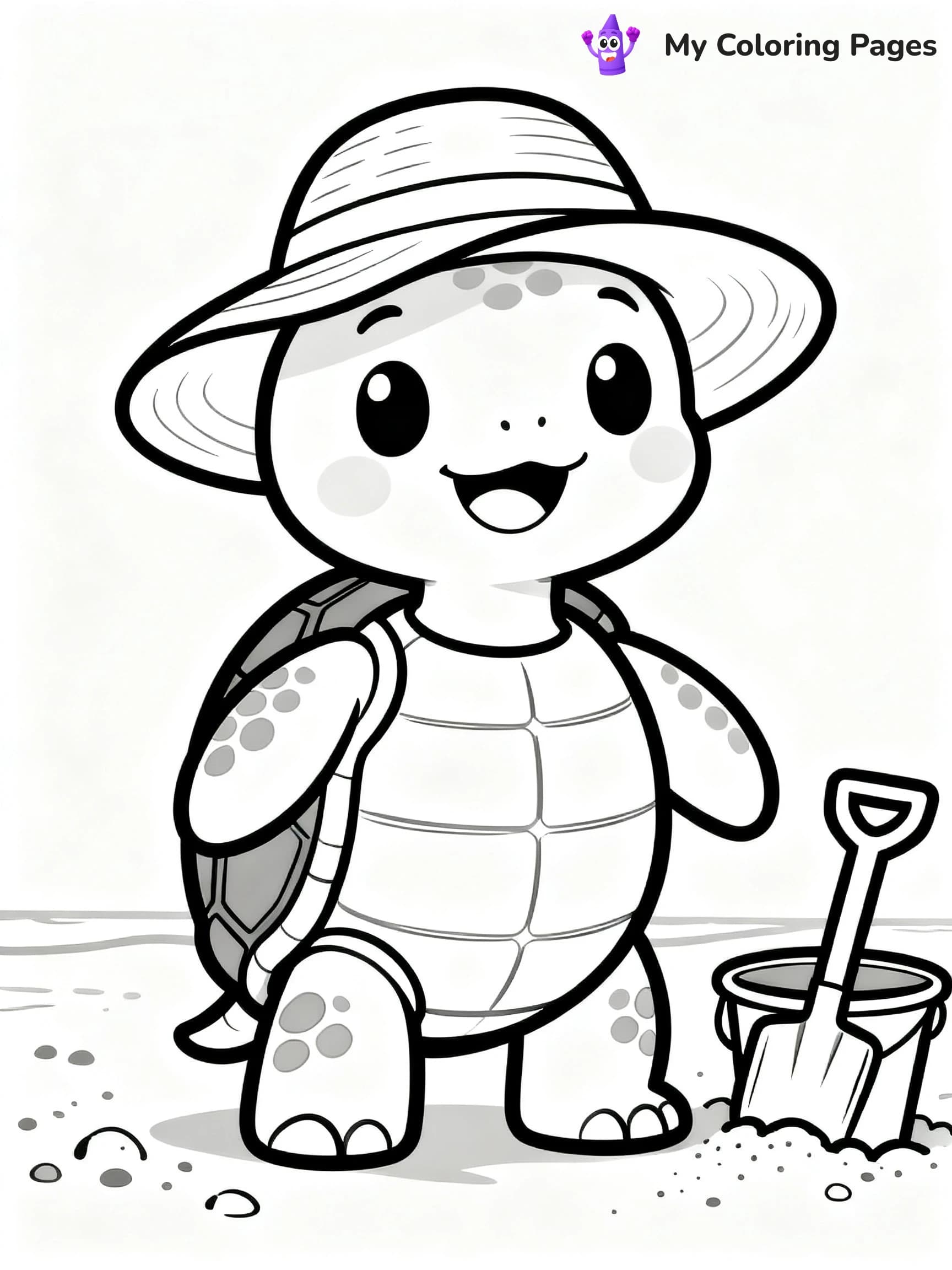 Snapping Turtle Coloring Pages - 10