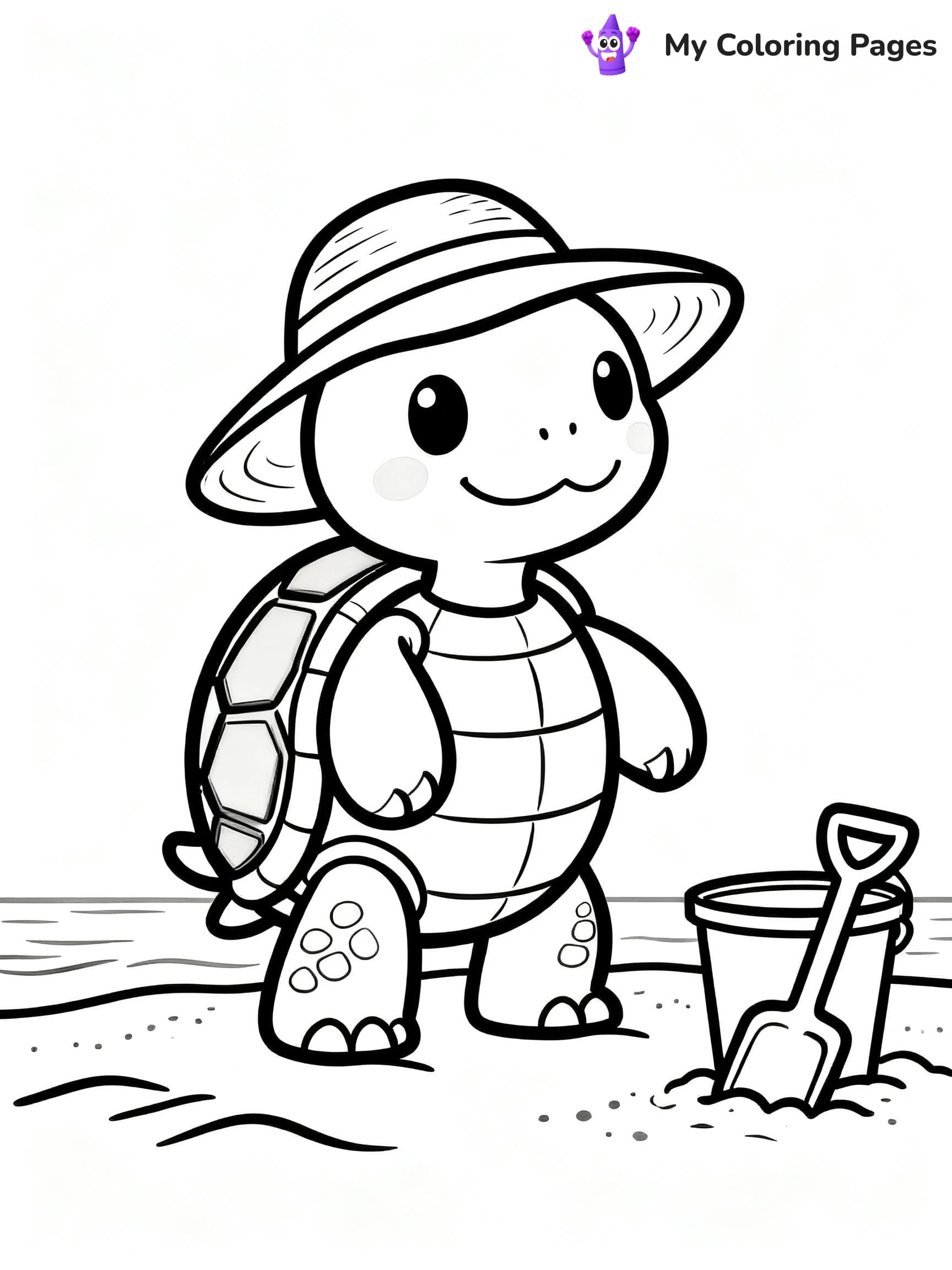 Snapping Turtle Coloring Pages - 9