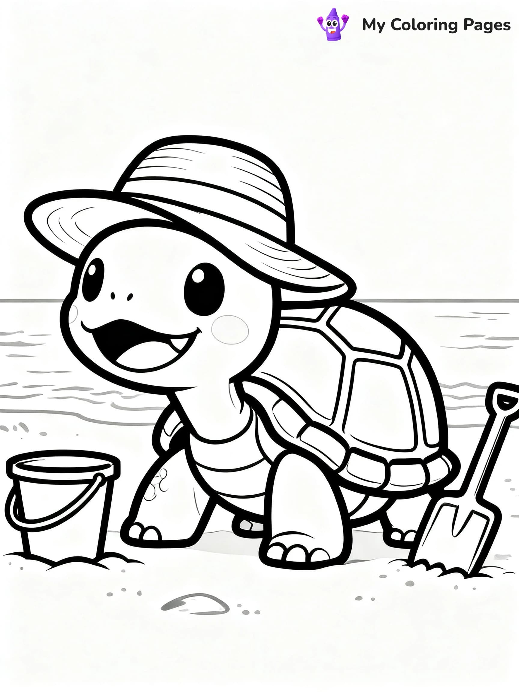 Snapping Turtle Coloring Pages - 8