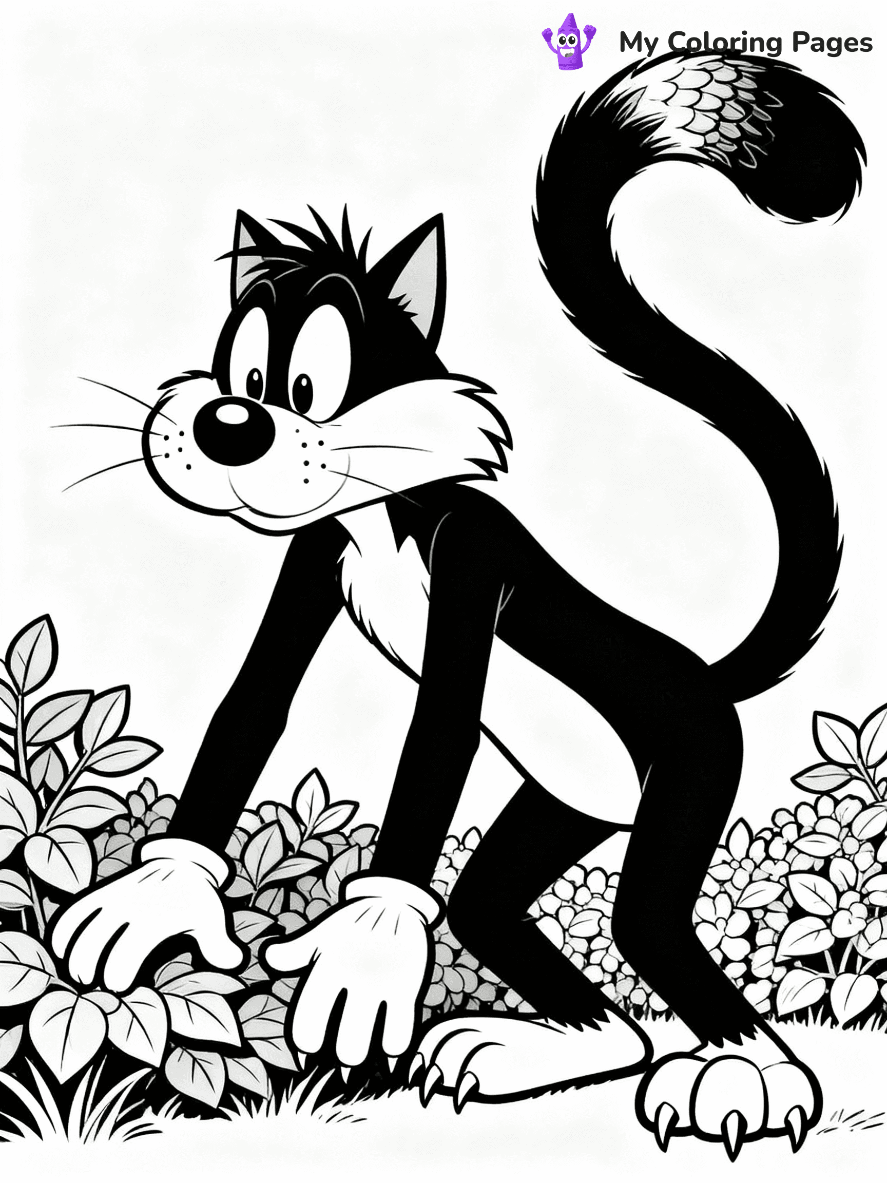 Tweety Coloring Pages - 24