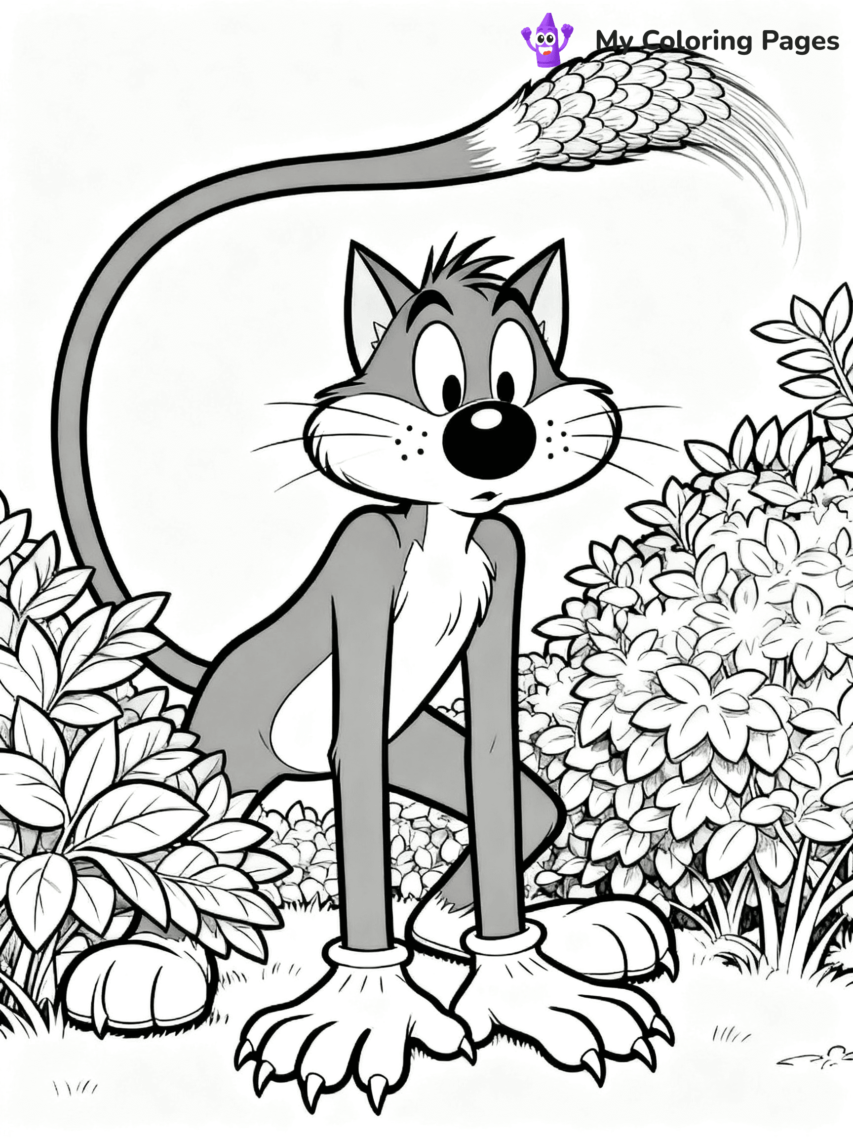 Tweety Coloring Pages - 23