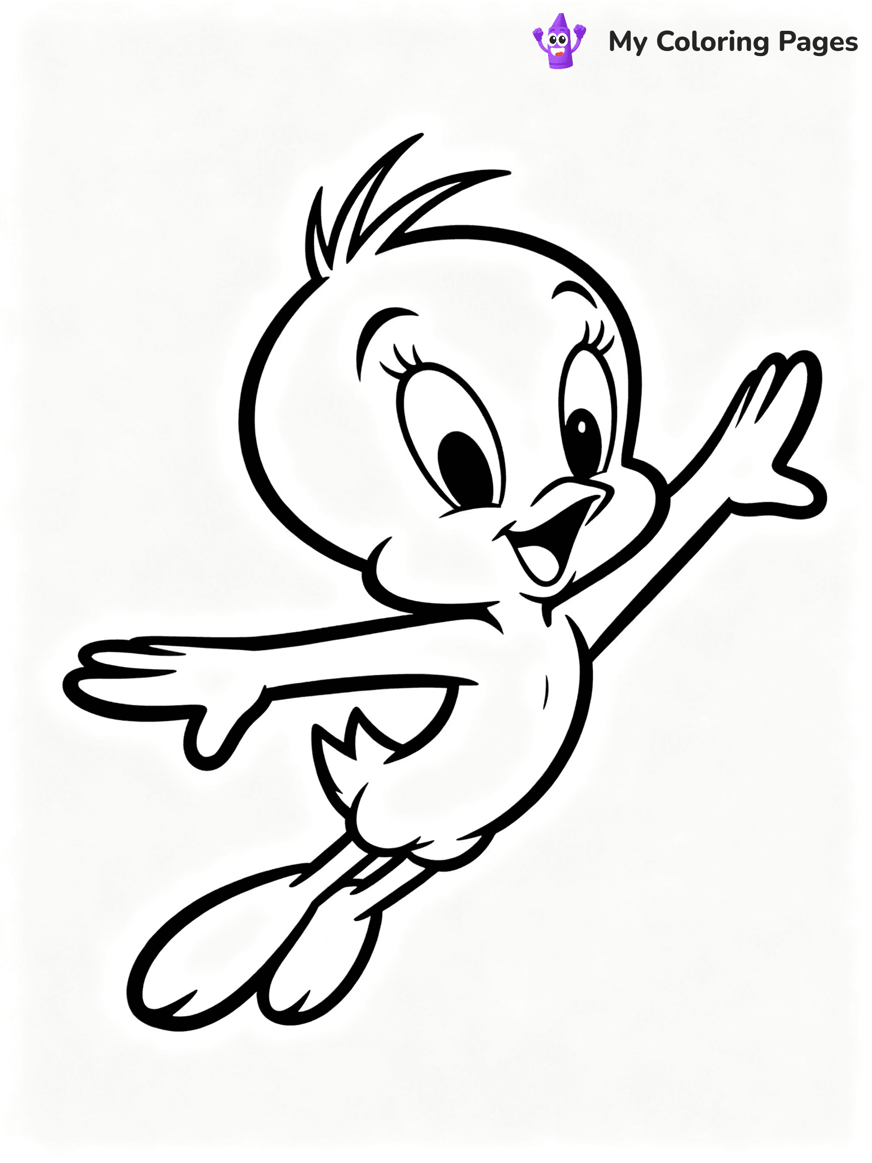 Tweety Coloring Pages - 17
