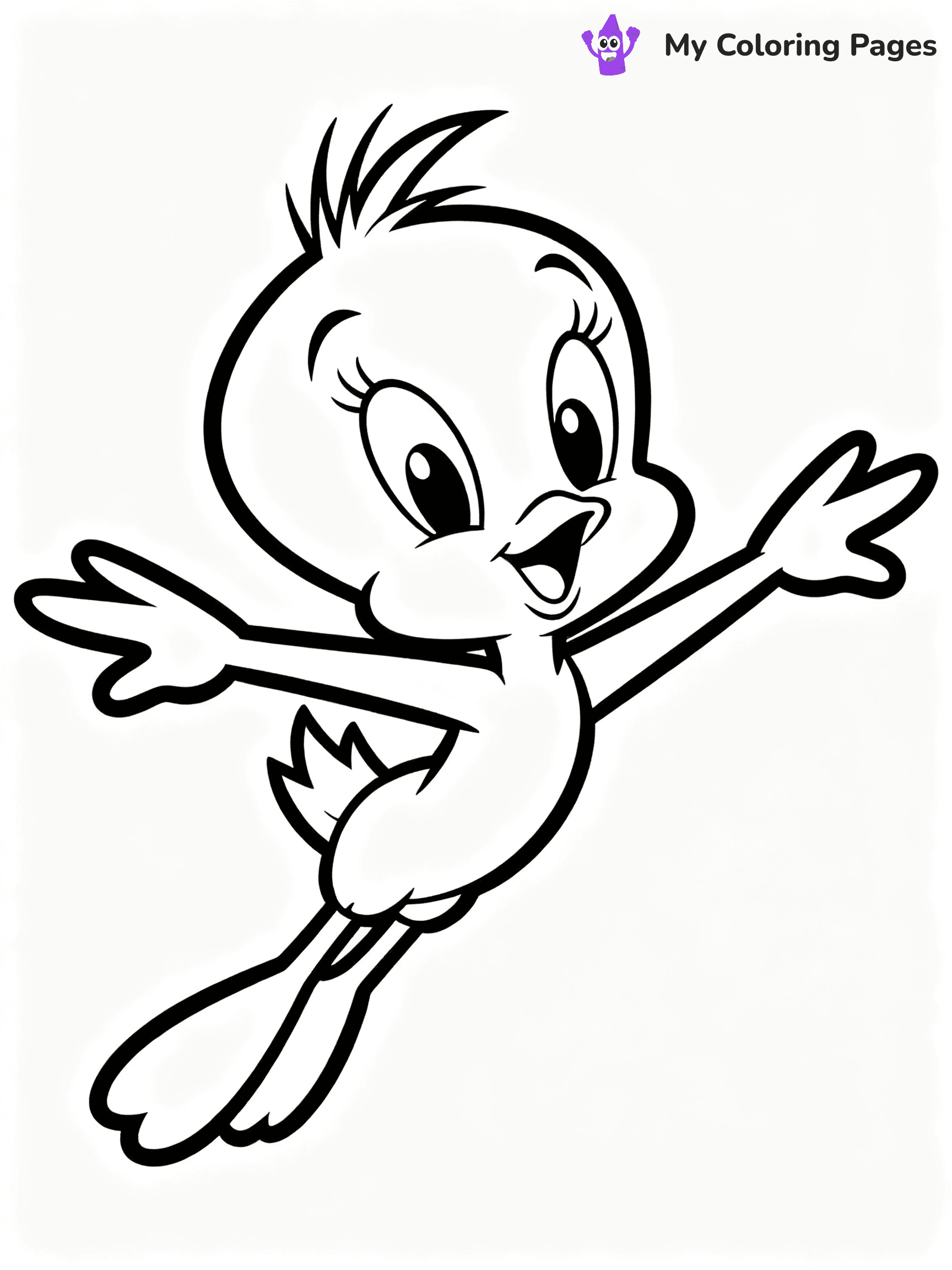 Tweety Coloring Pages - 16