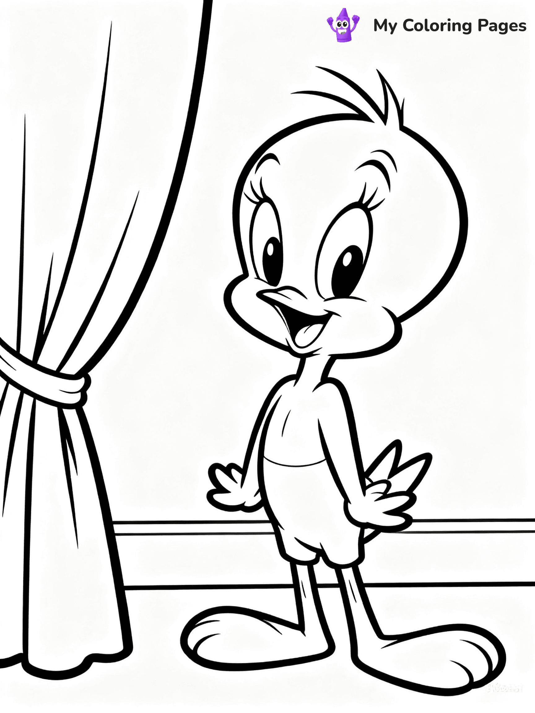 Tweety Coloring Pages - 12