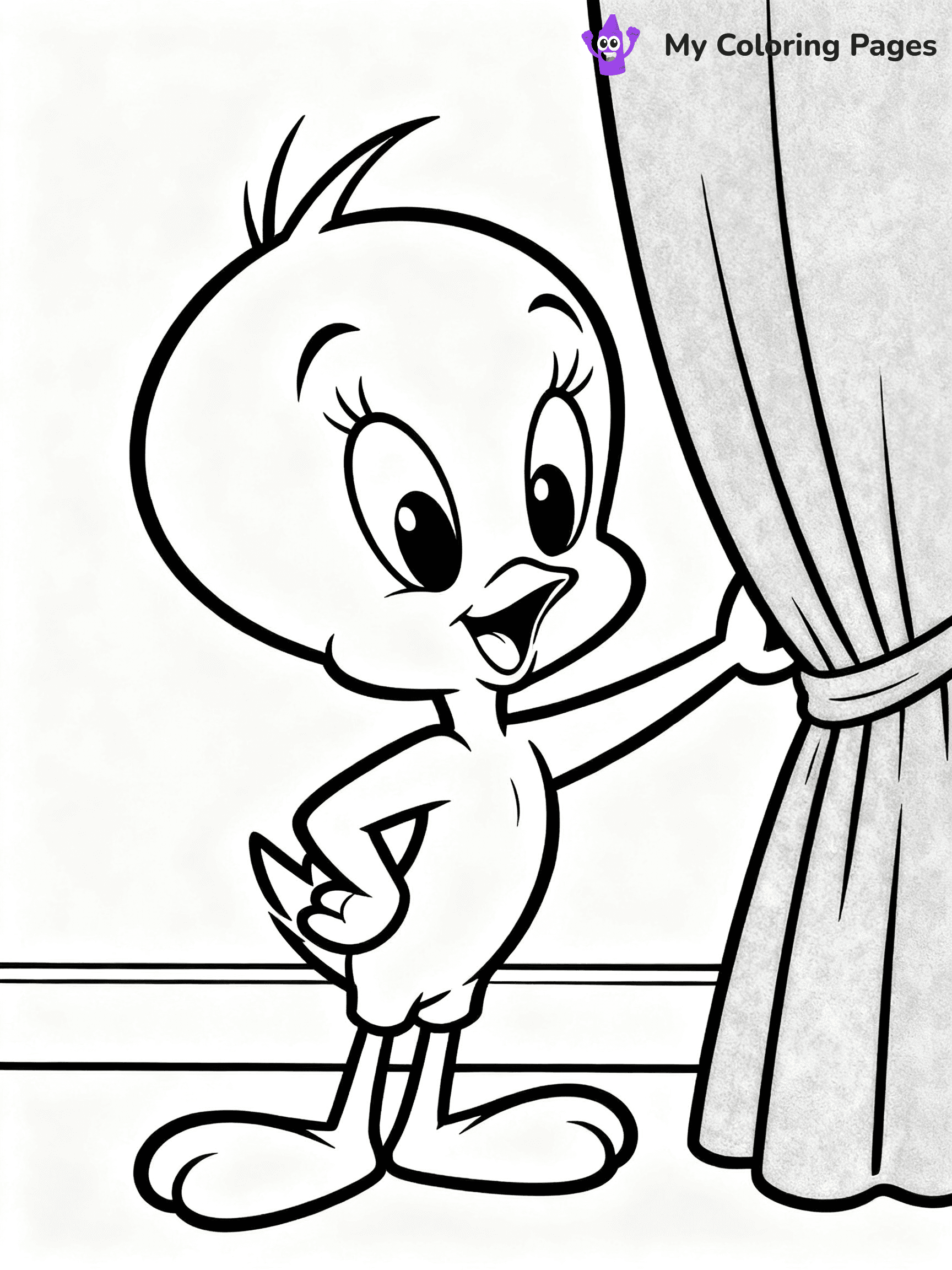 Tweety Coloring Pages - 10