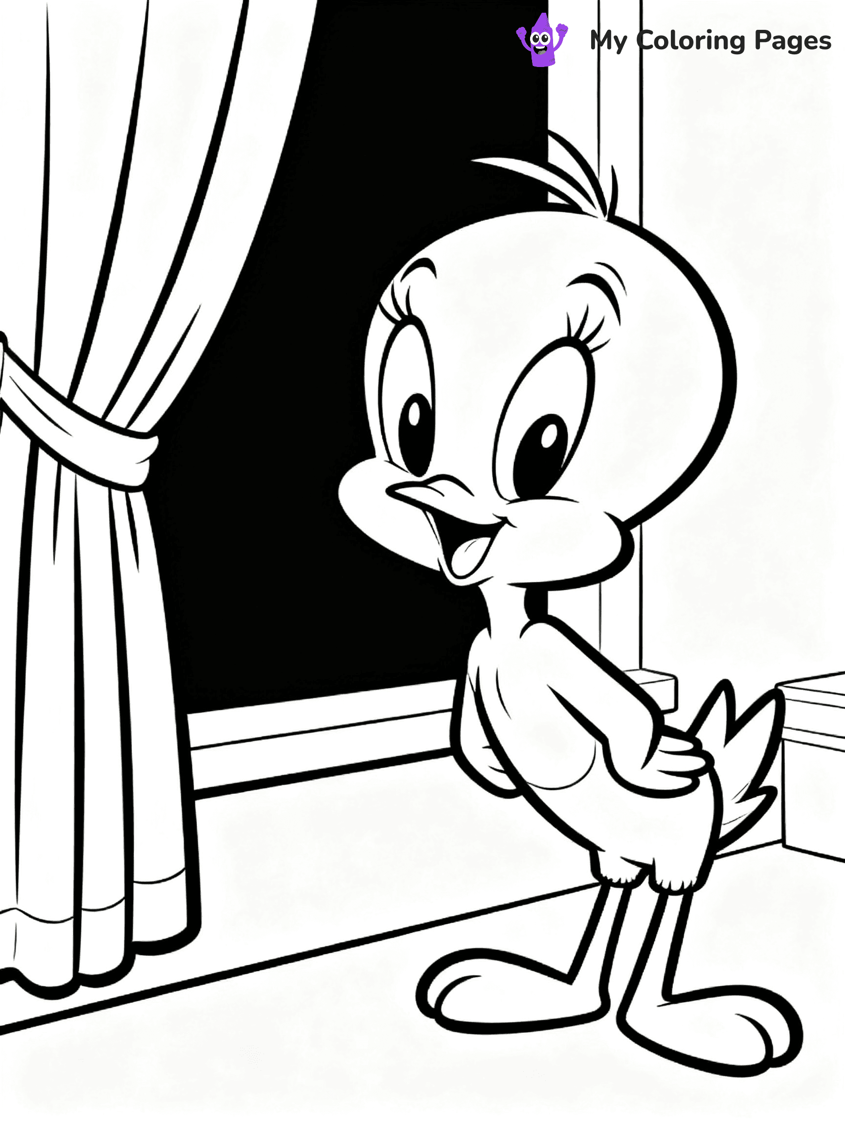 Tweety Coloring Pages - 9