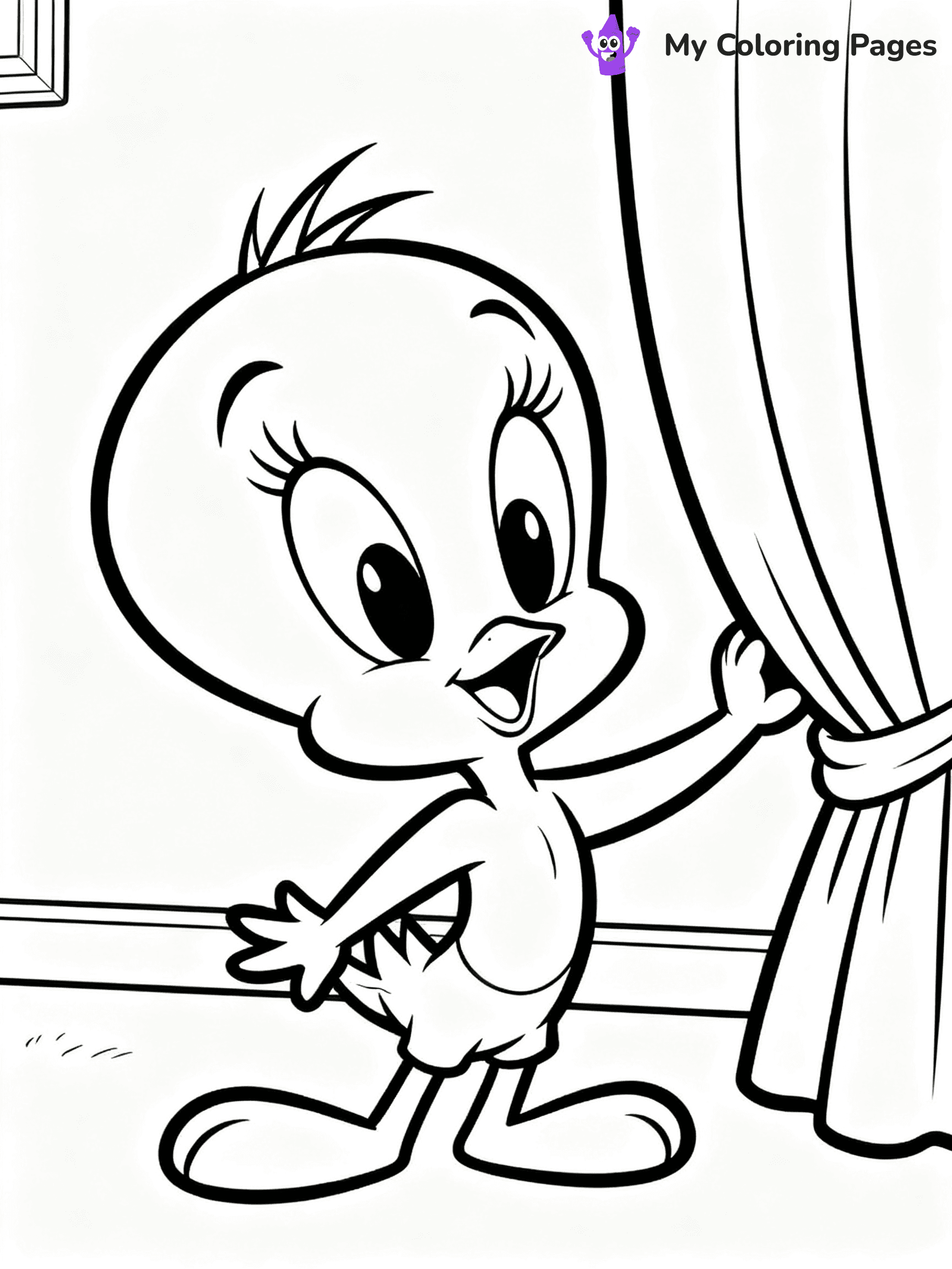 Tweety Coloring Pages - 7