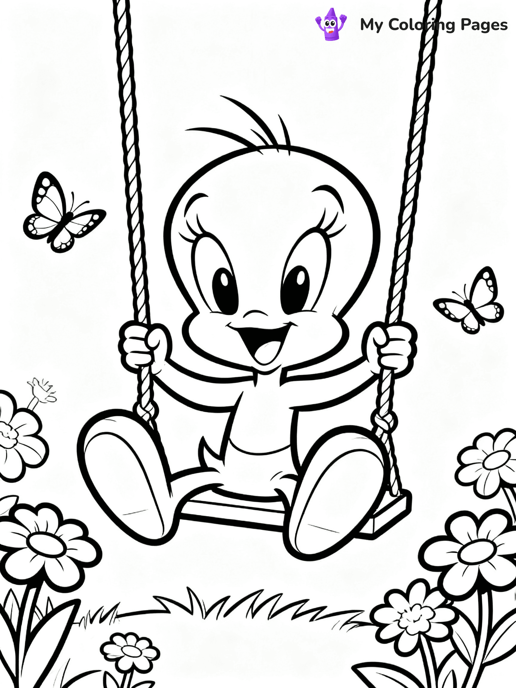 Tweety Coloring Pages - 6