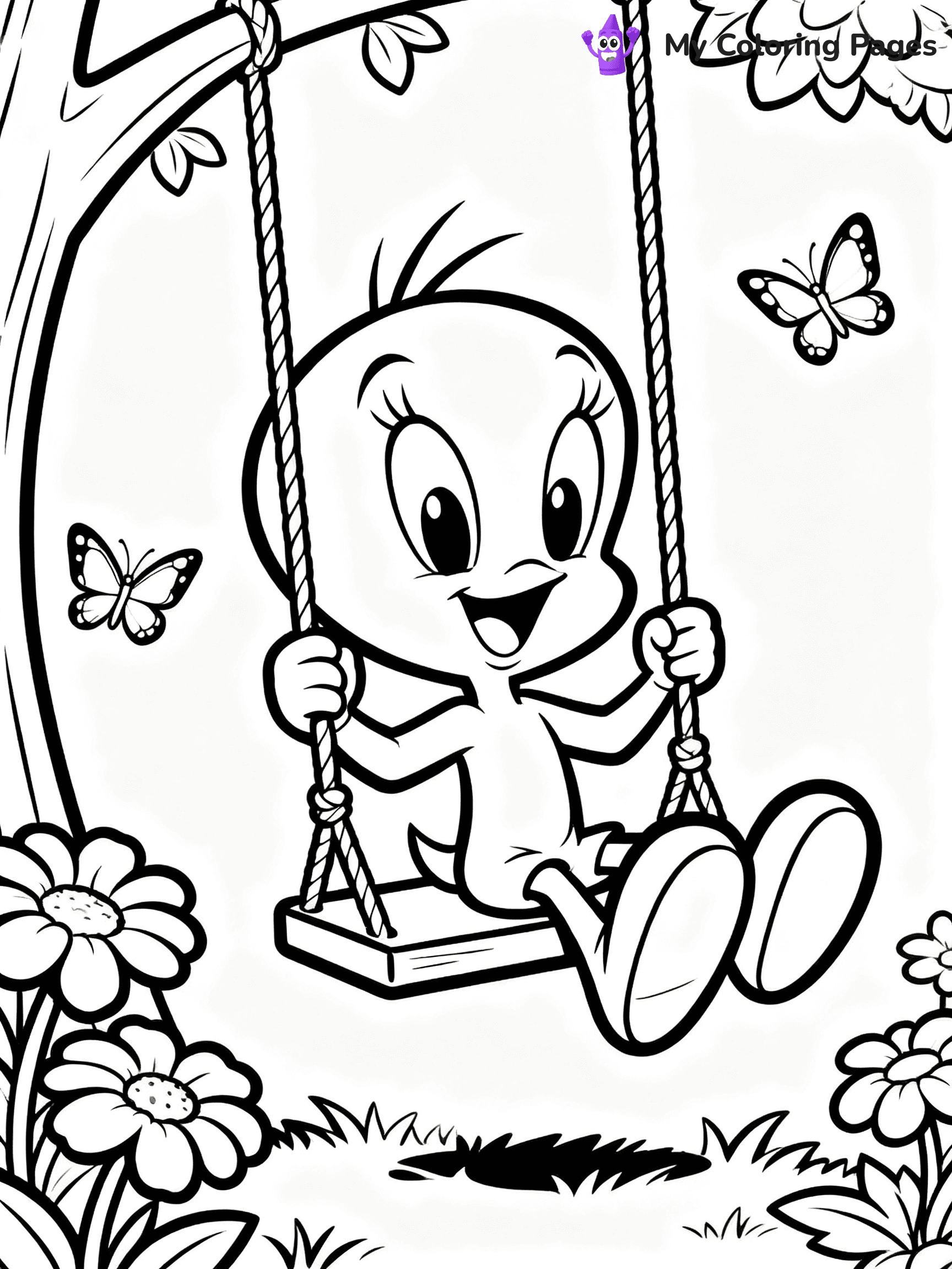 Tweety Coloring Pages - 5