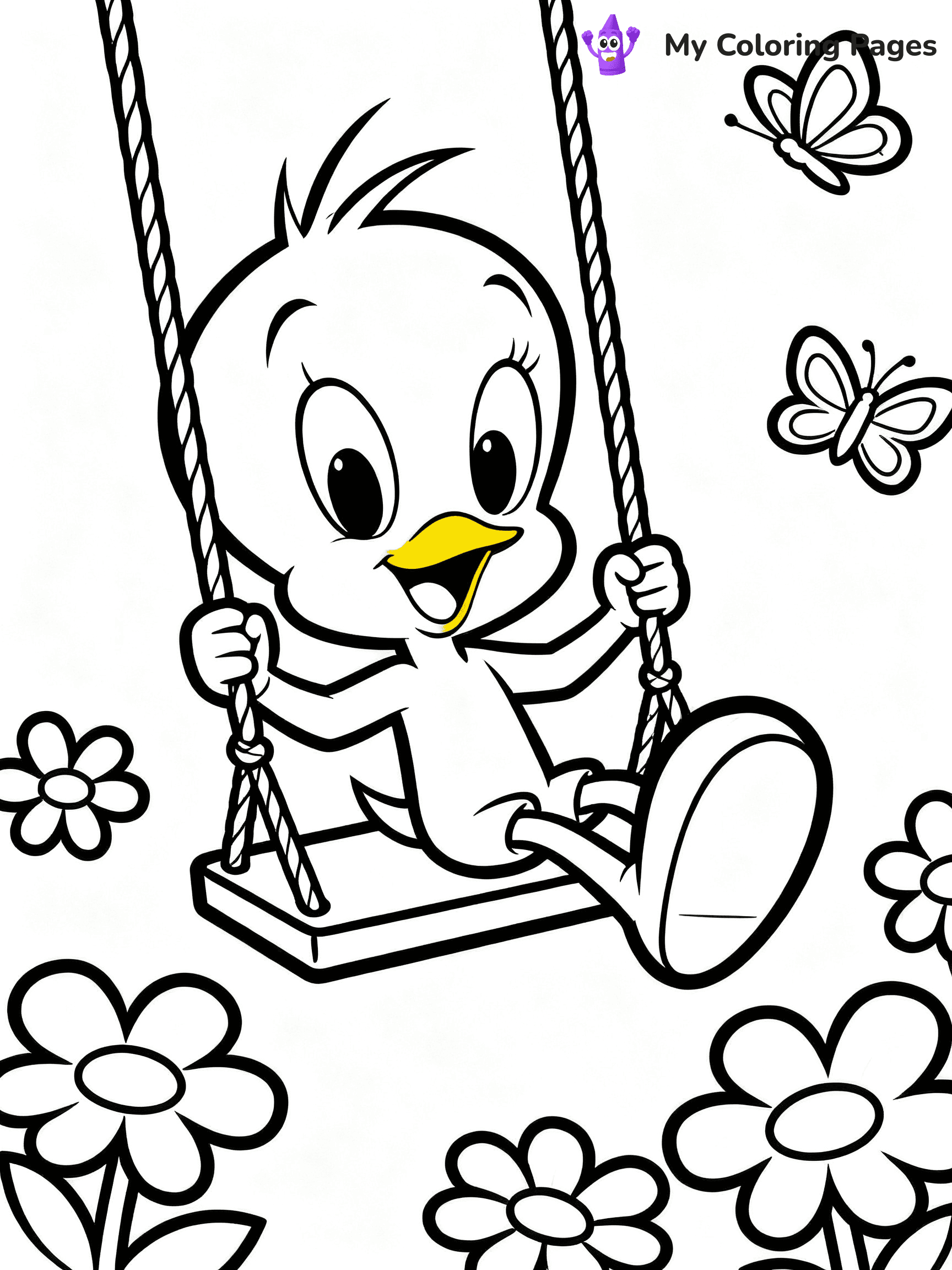 Tweety Coloring Pages - 3