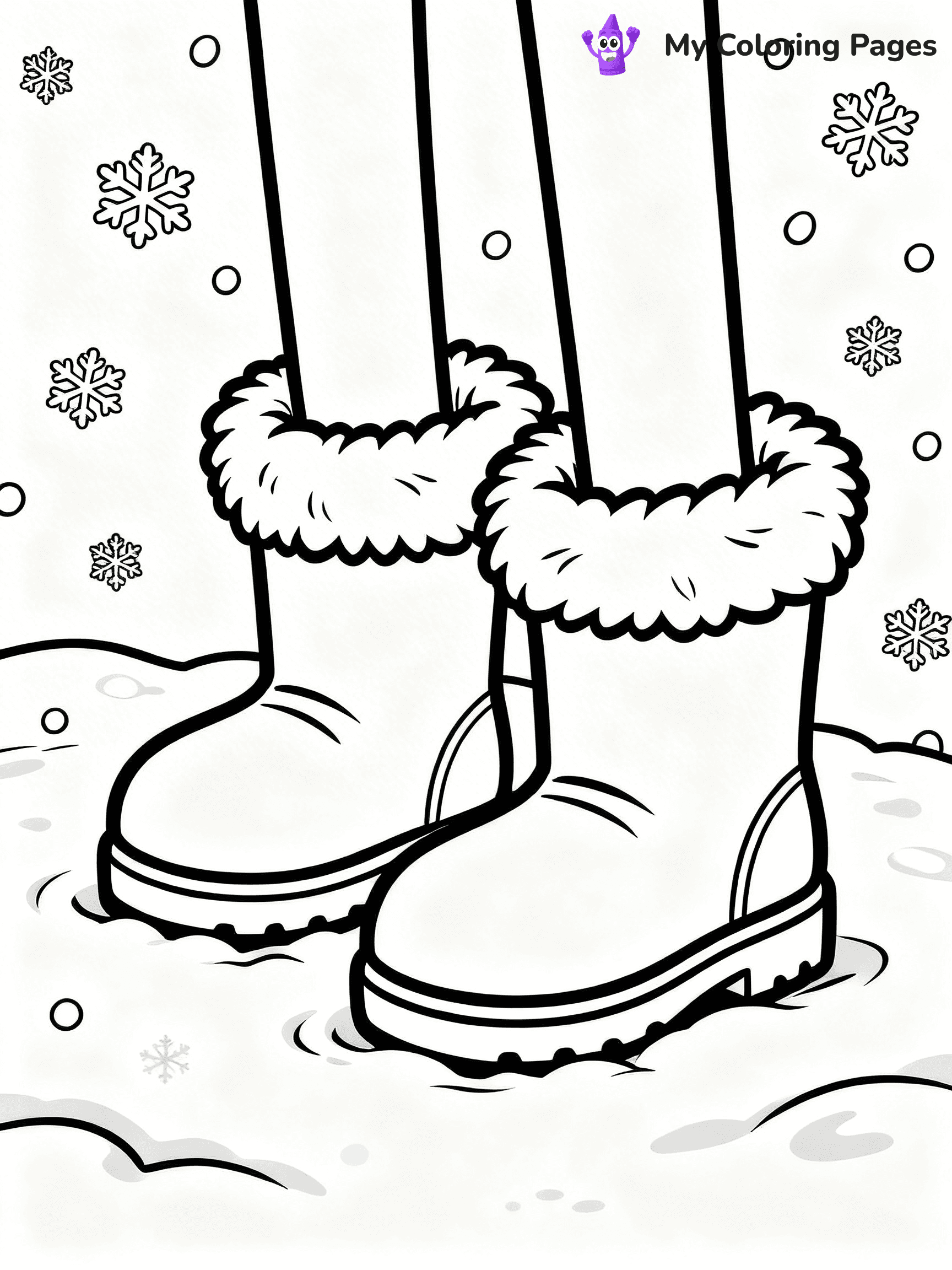Boots Coloring Pages - 53