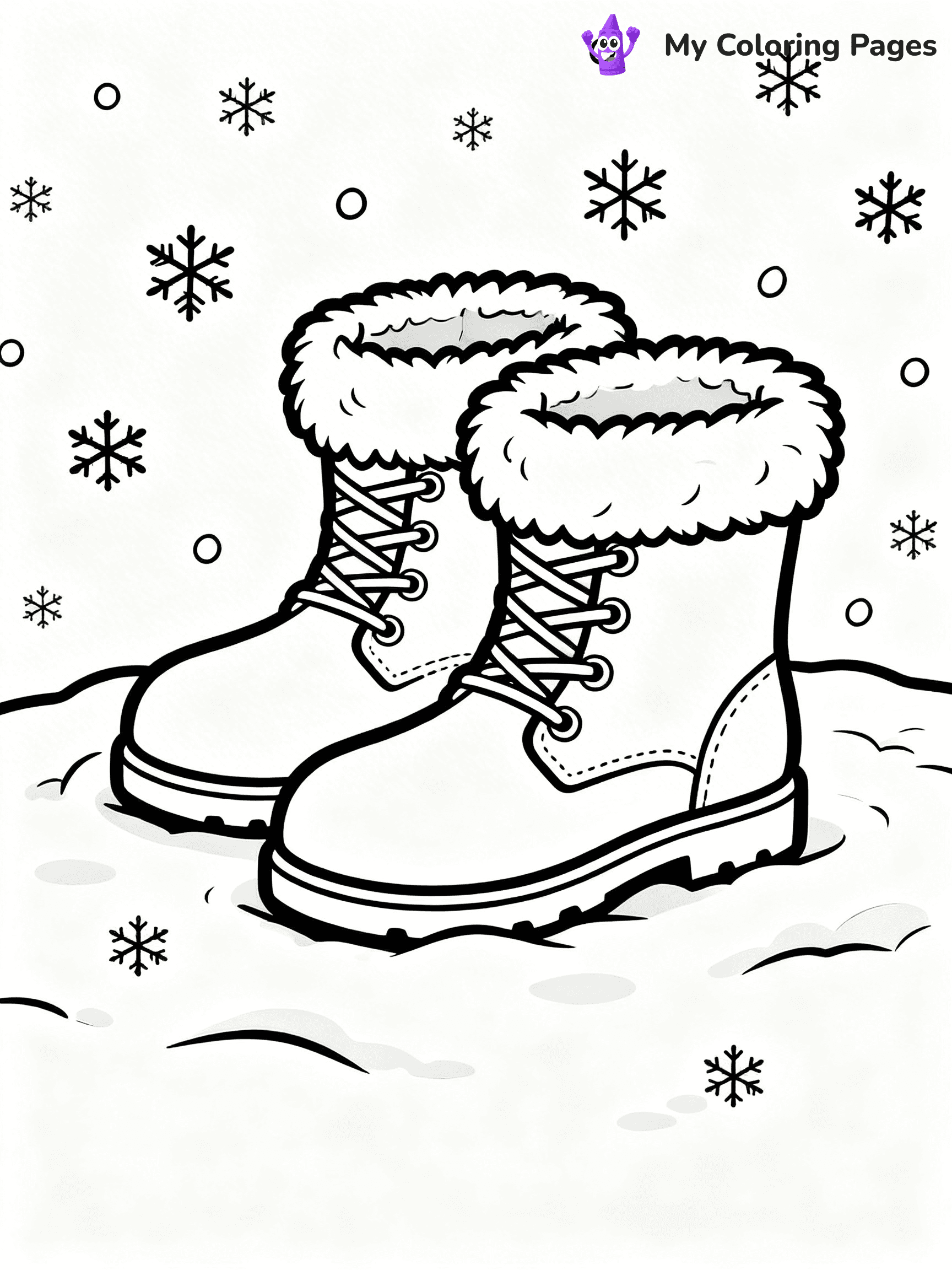 Boots Coloring Pages - 52