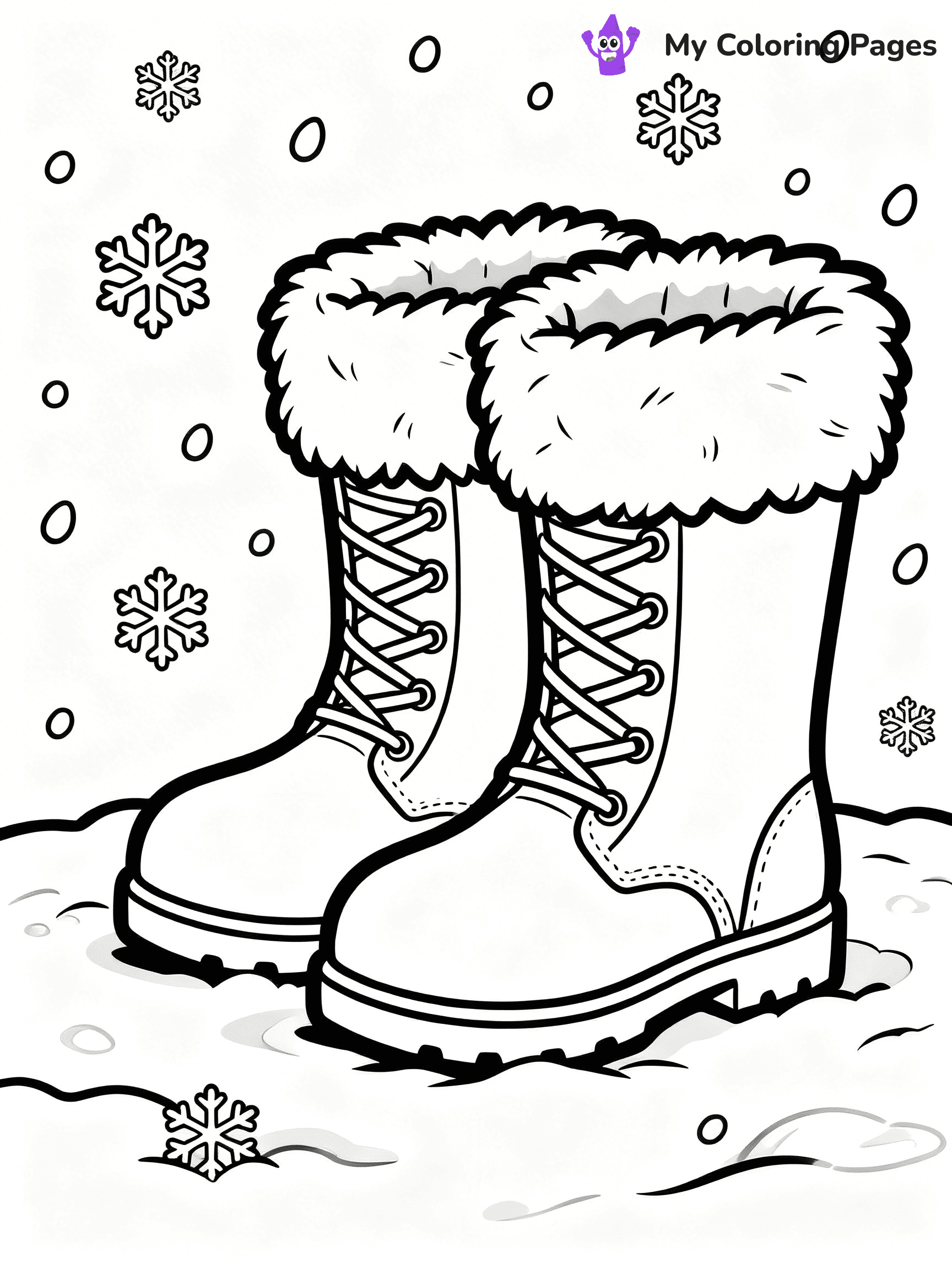 Boots Coloring Pages - 51