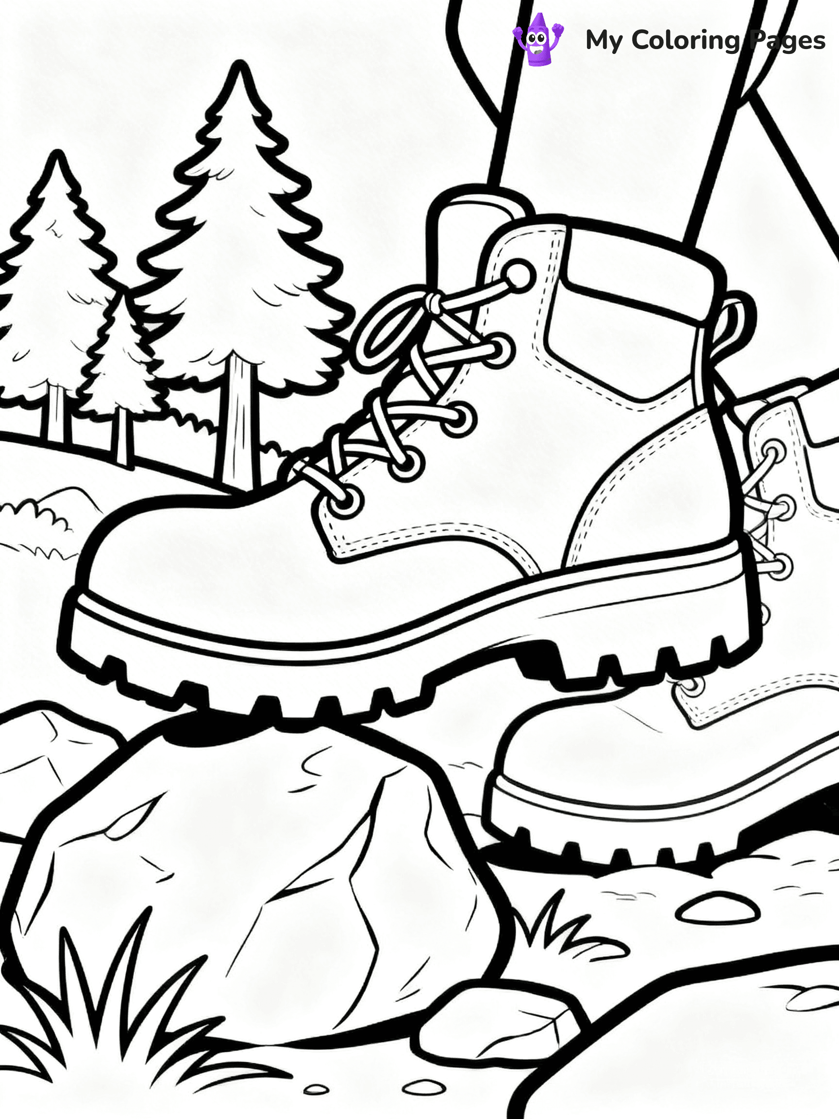 Boots Coloring Pages - 45