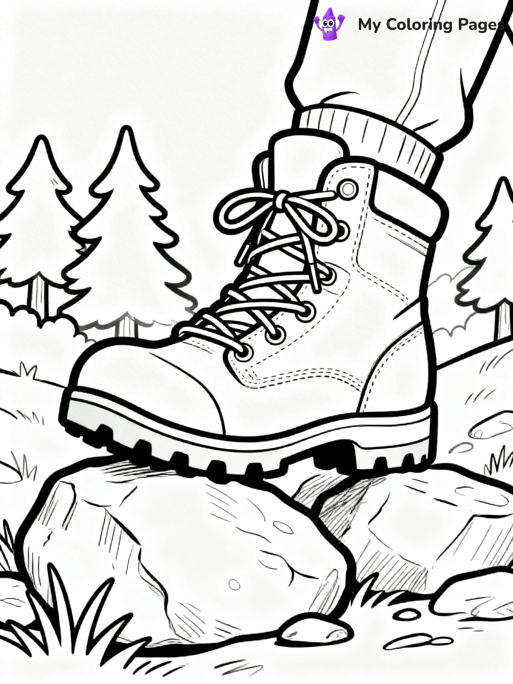 Boots Coloring Pages - 41