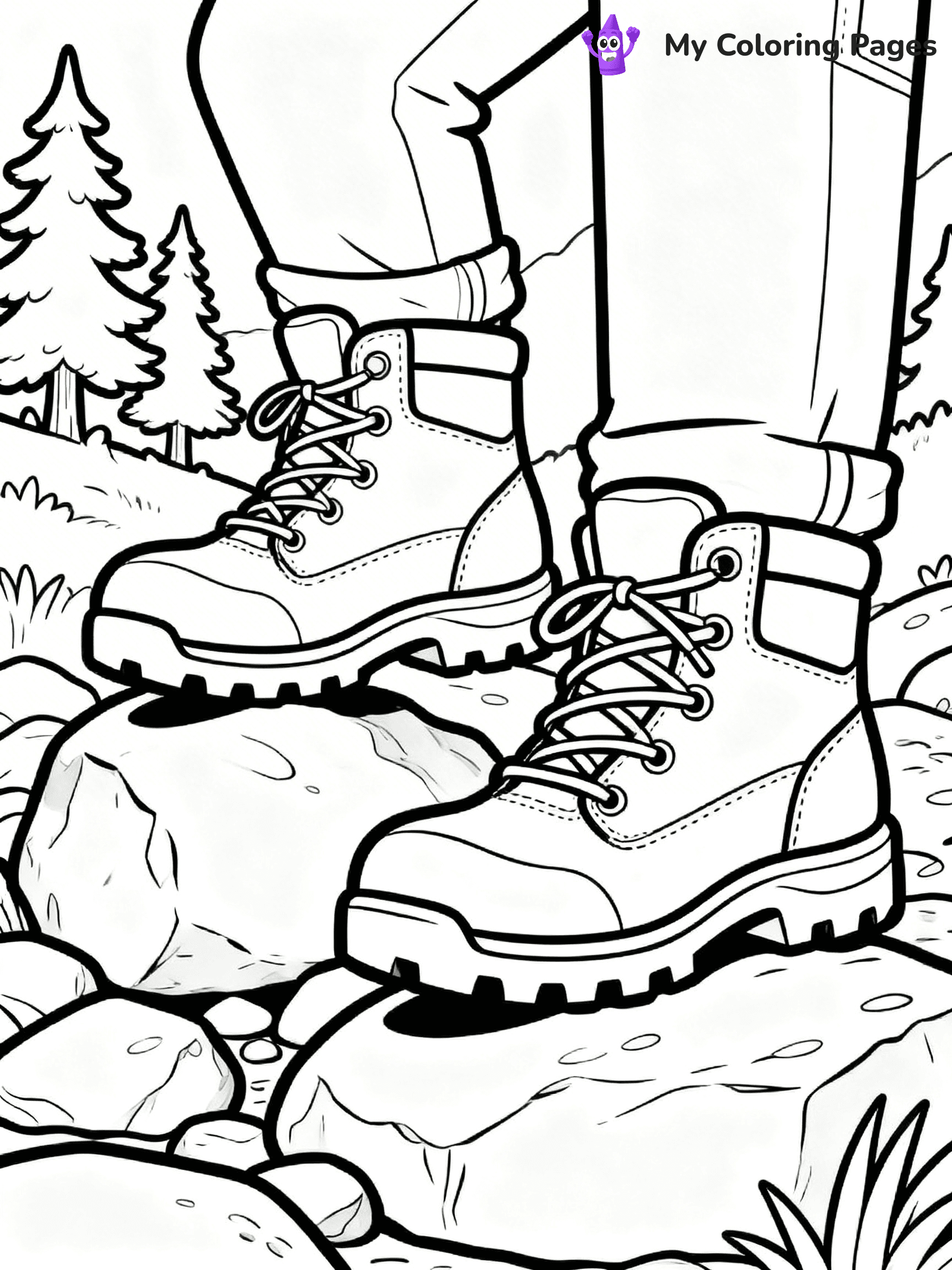 Boots Coloring Pages - 39