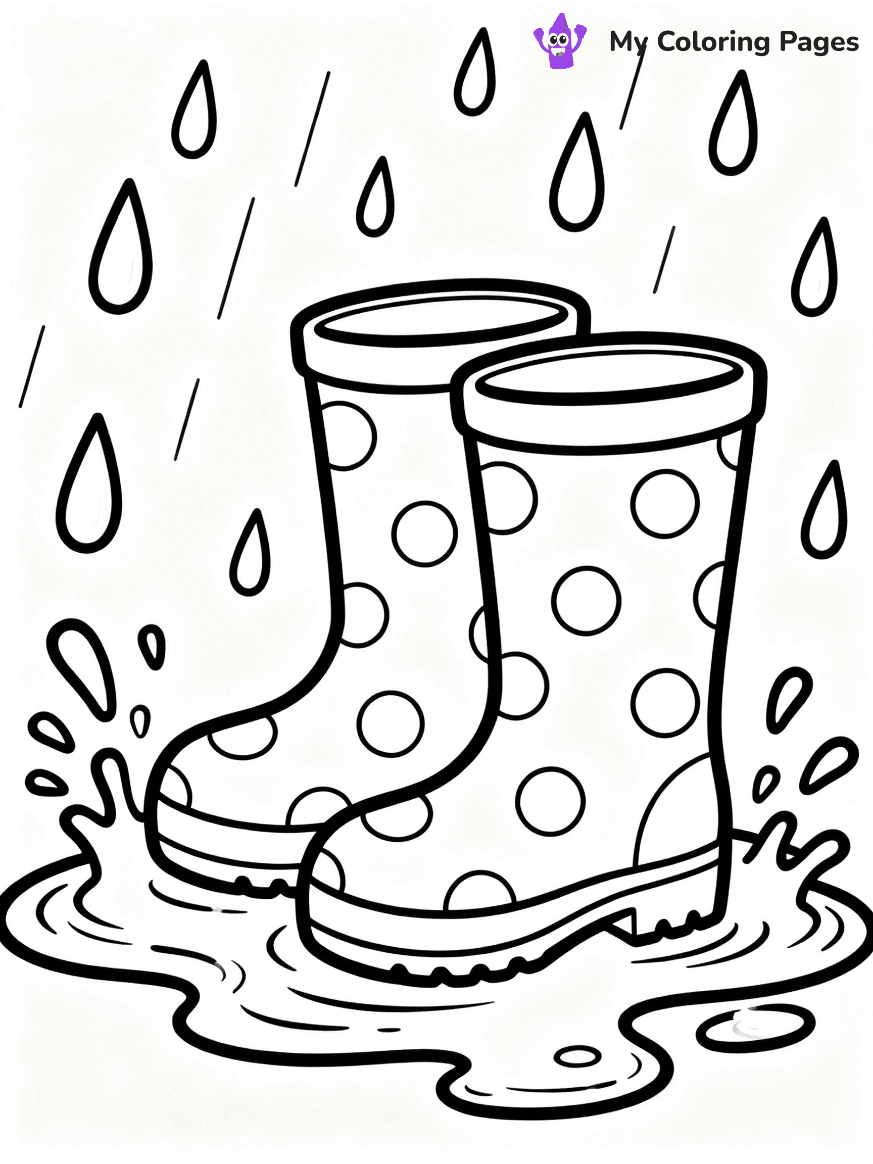 Boots Coloring Pages - 38