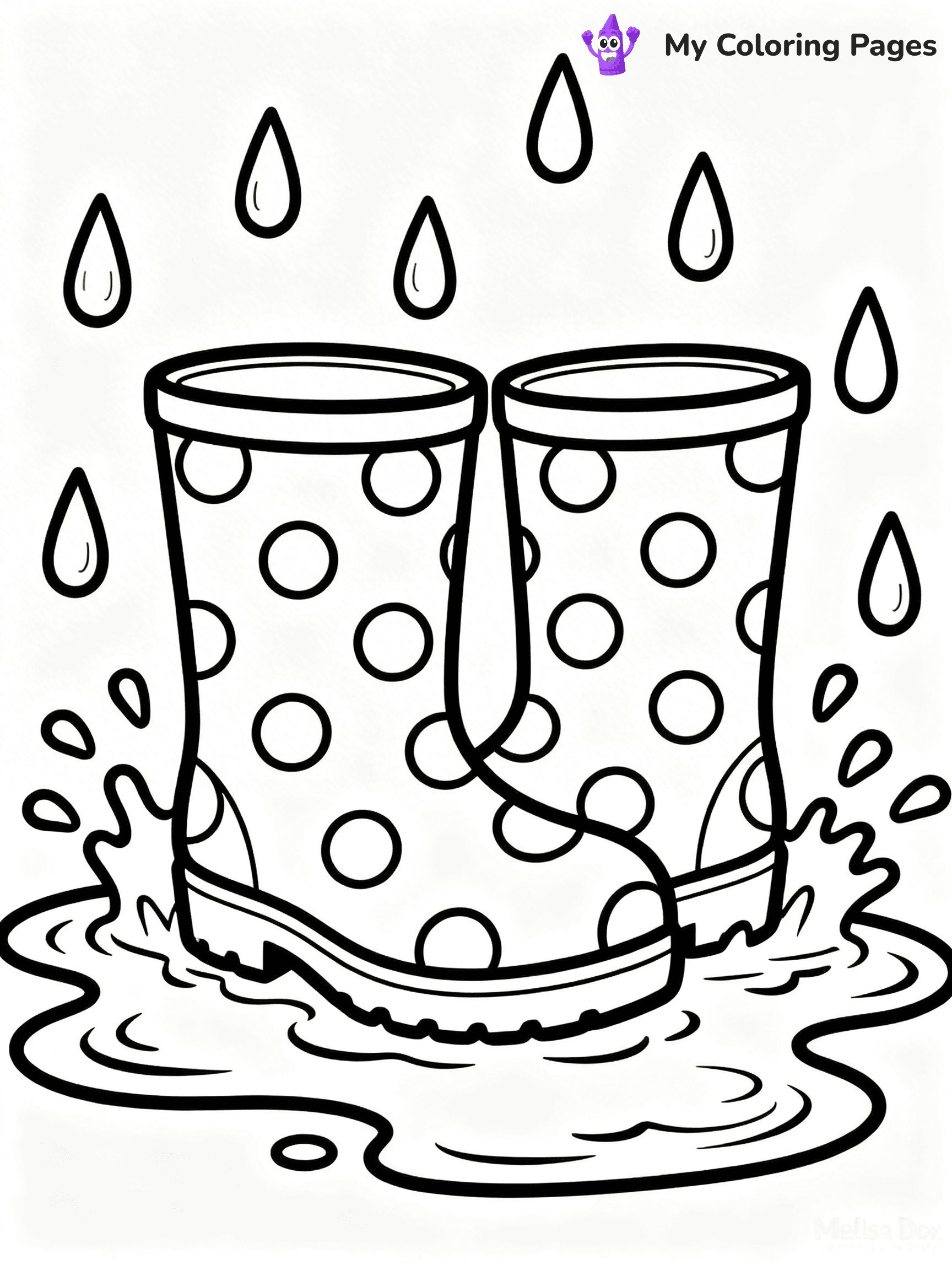 Boots Coloring Pages - 37