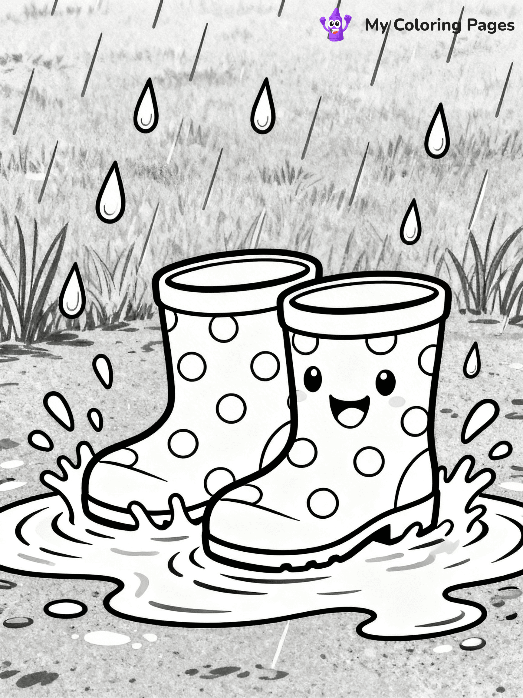 Boots Coloring Pages - 33