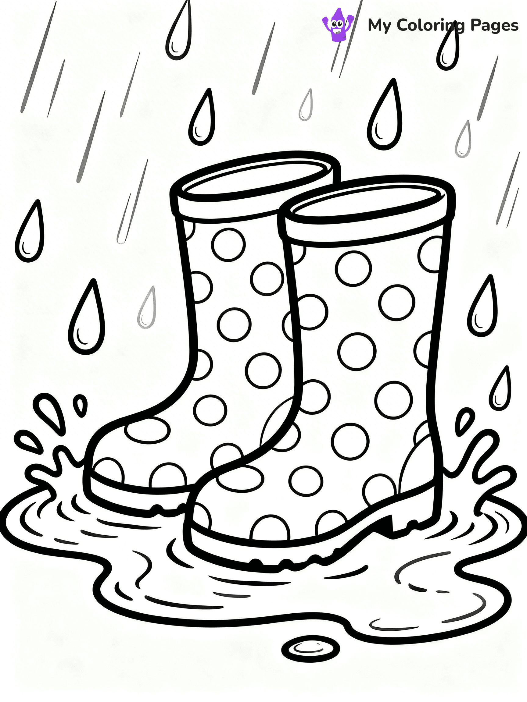 Boots Coloring Pages - 32