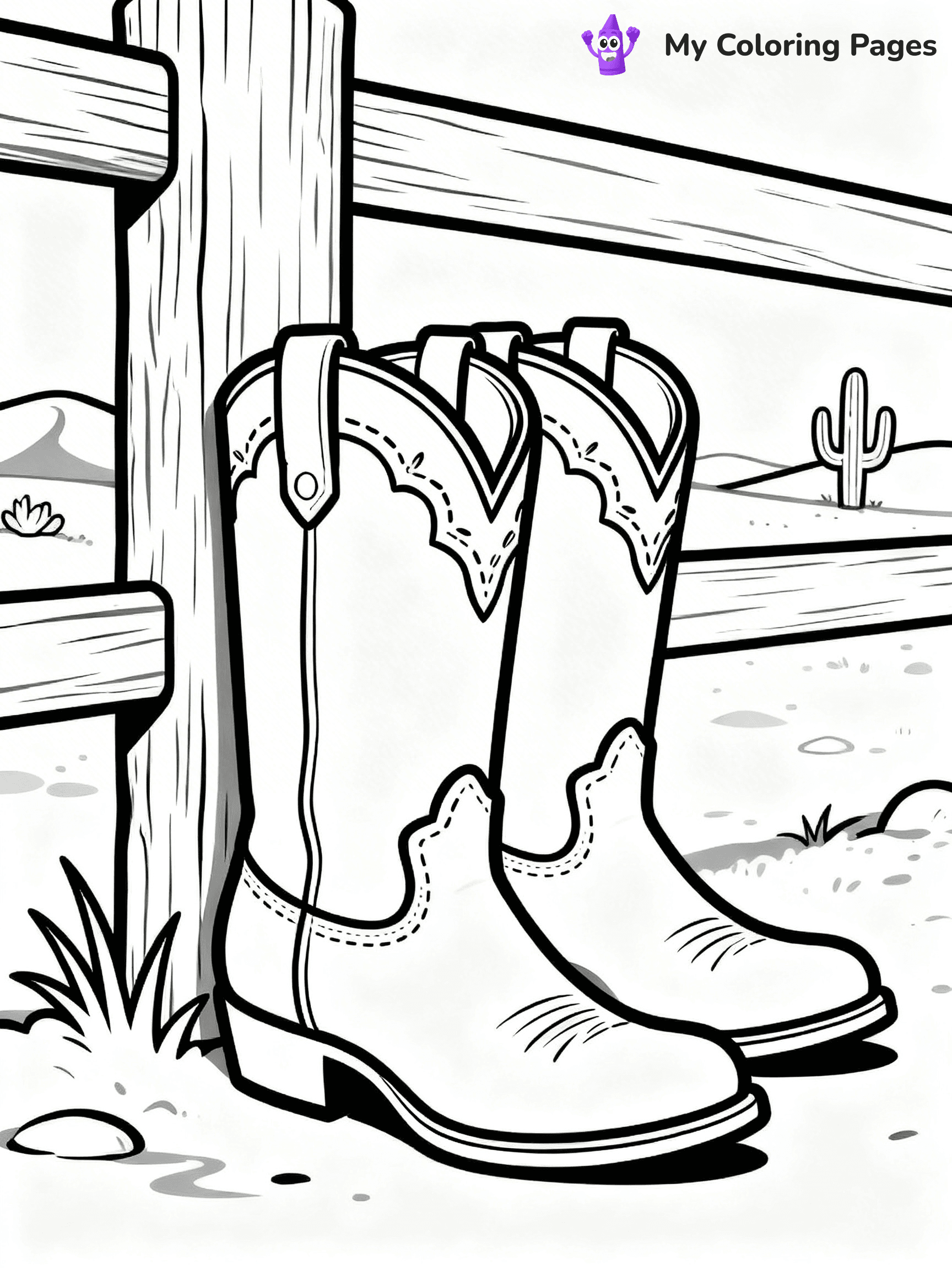 Boots Coloring Pages - 21