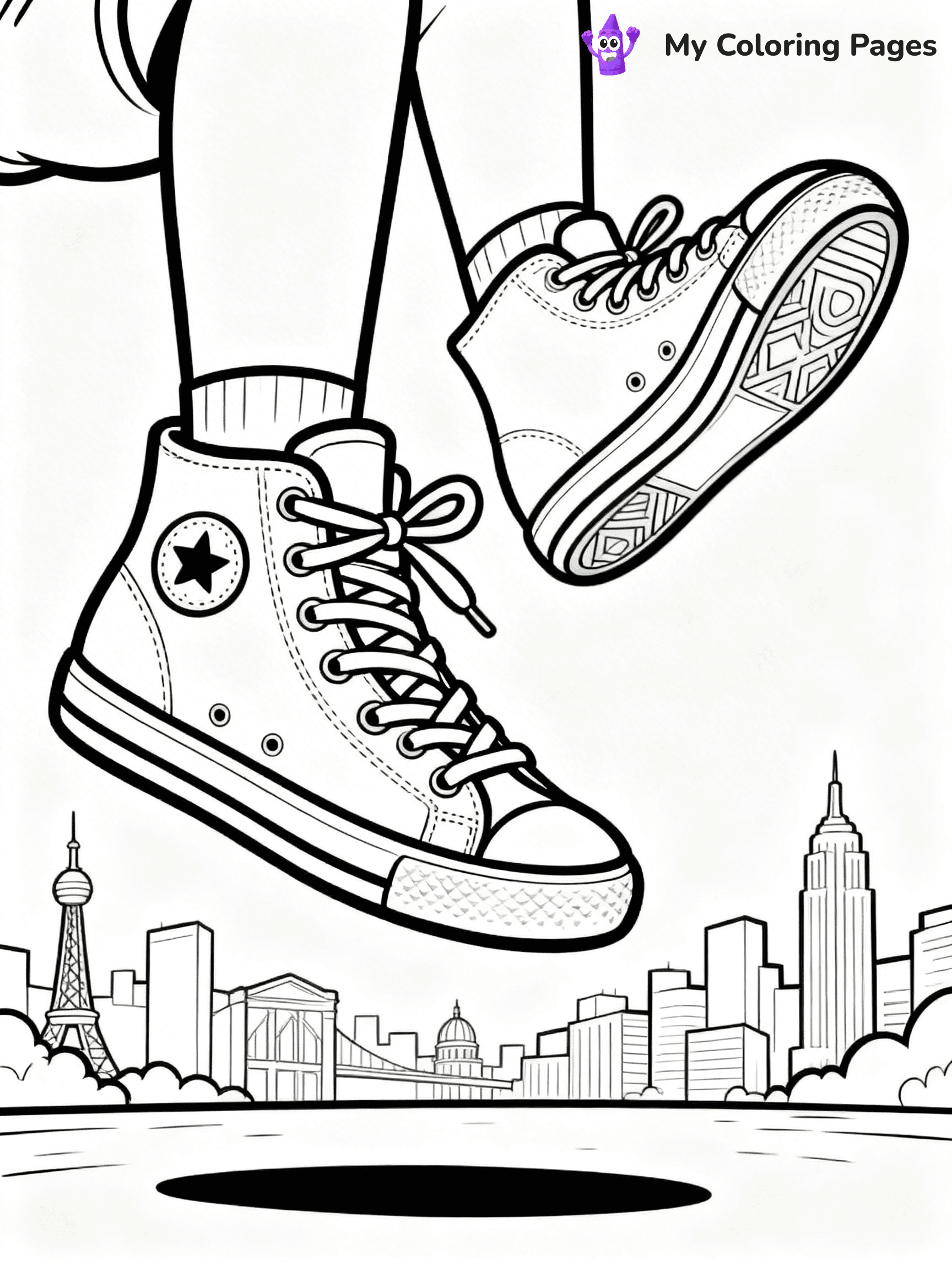 Boots Coloring Pages - 10