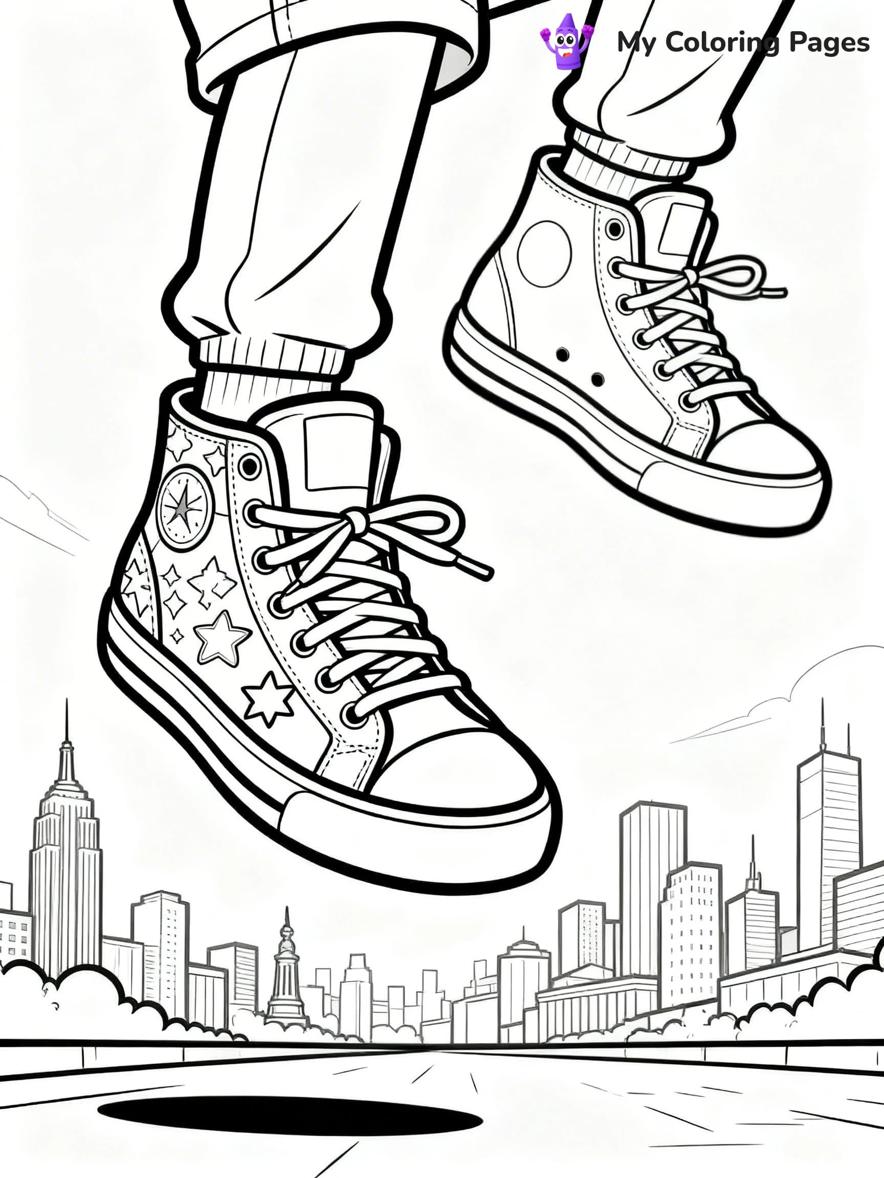 Boots Coloring Pages - 8