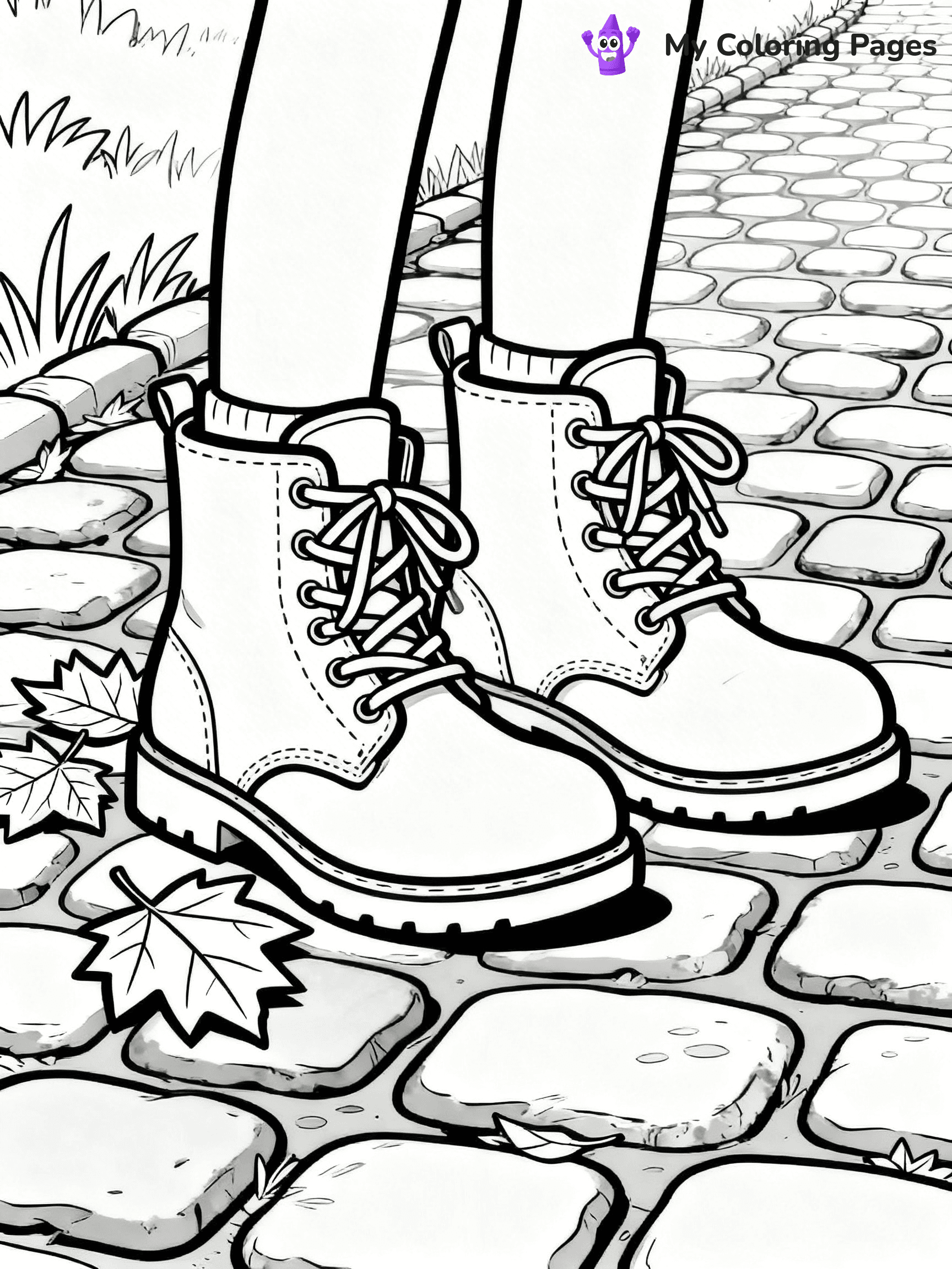 Boots Coloring Pages - 5