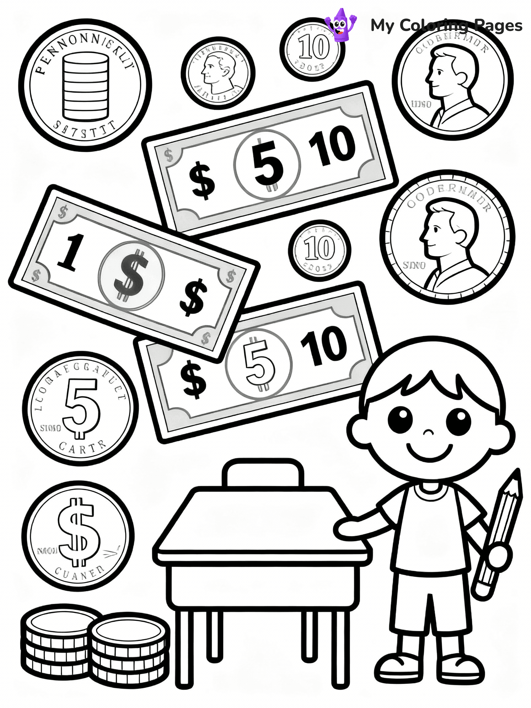 Math Coloring Pages - 45