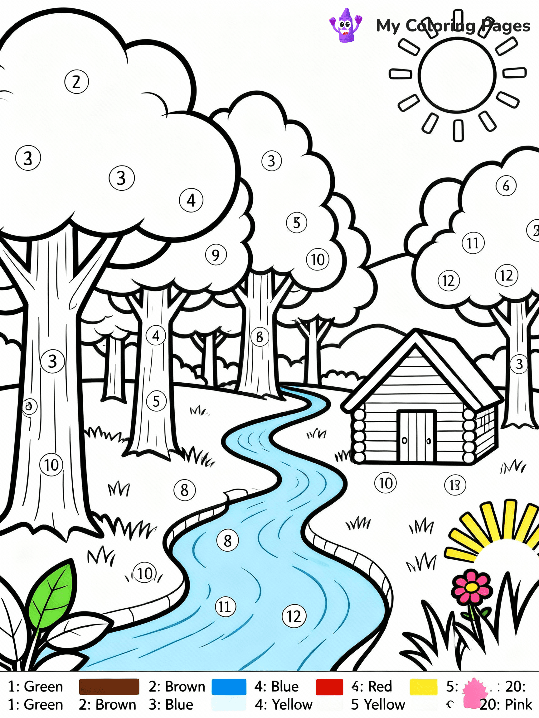 Math Coloring Pages - 33