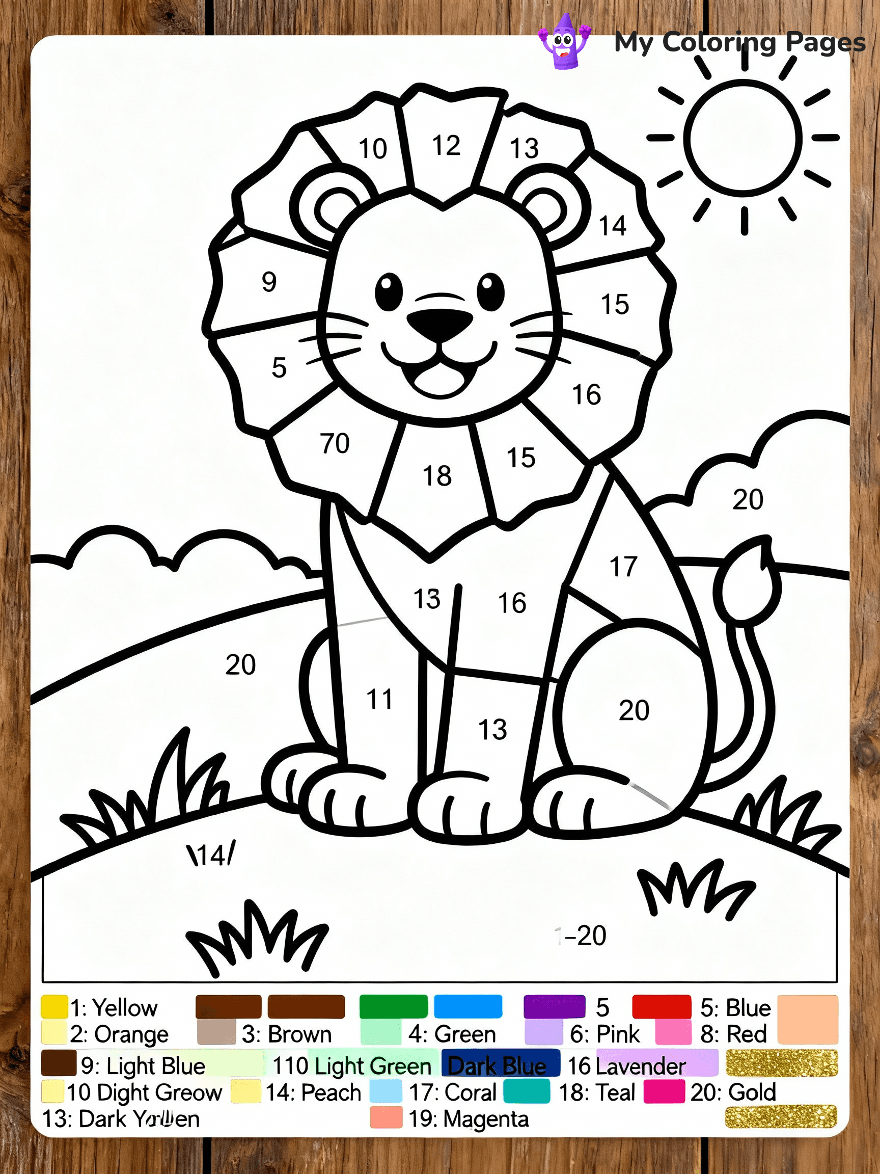 Math Coloring Pages - 29