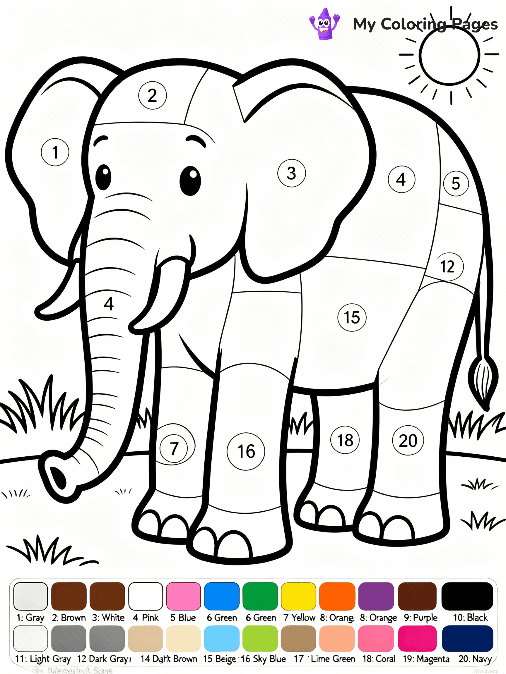 Math Coloring Pages - 27