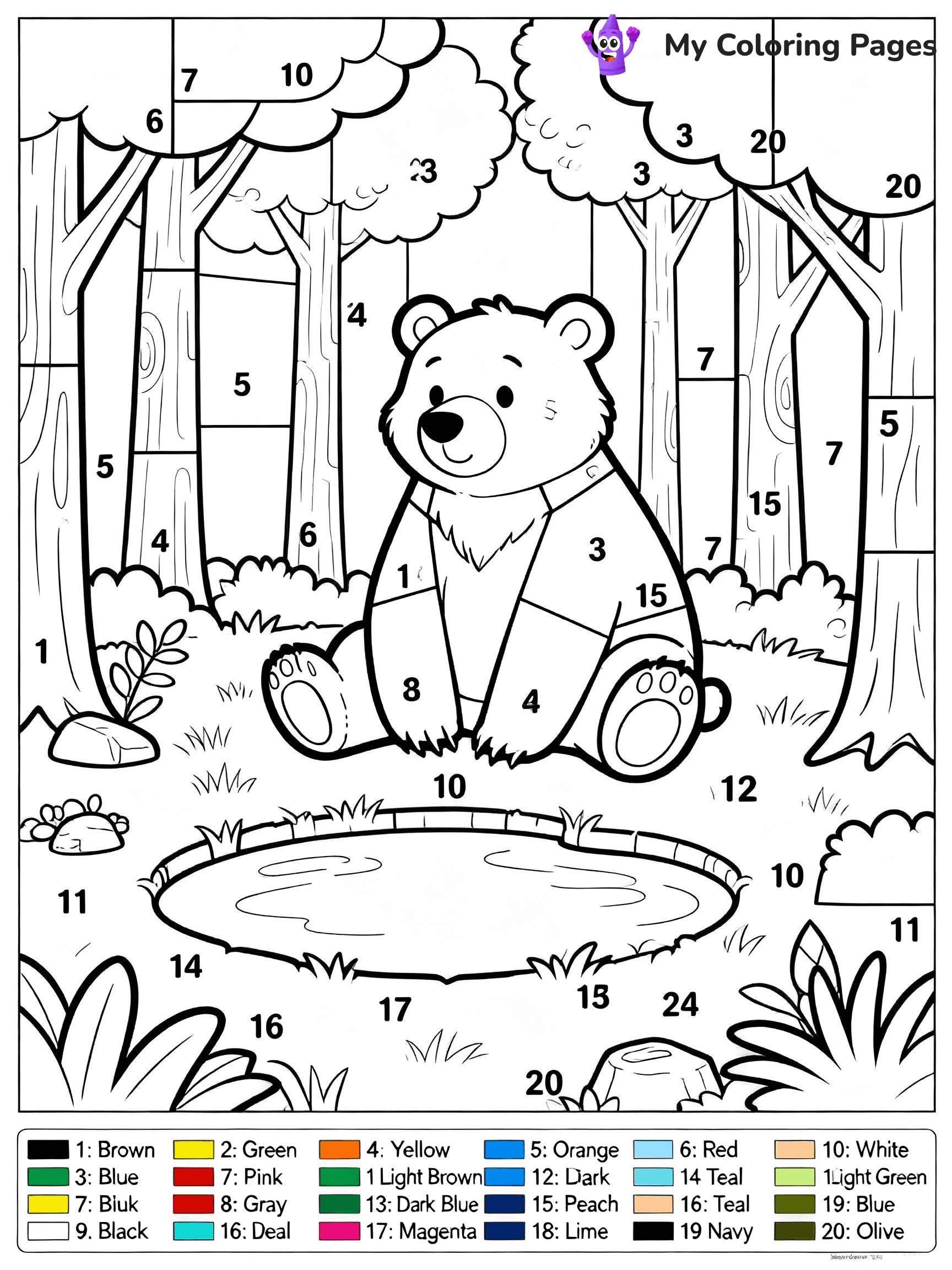 Math Coloring Pages - 26