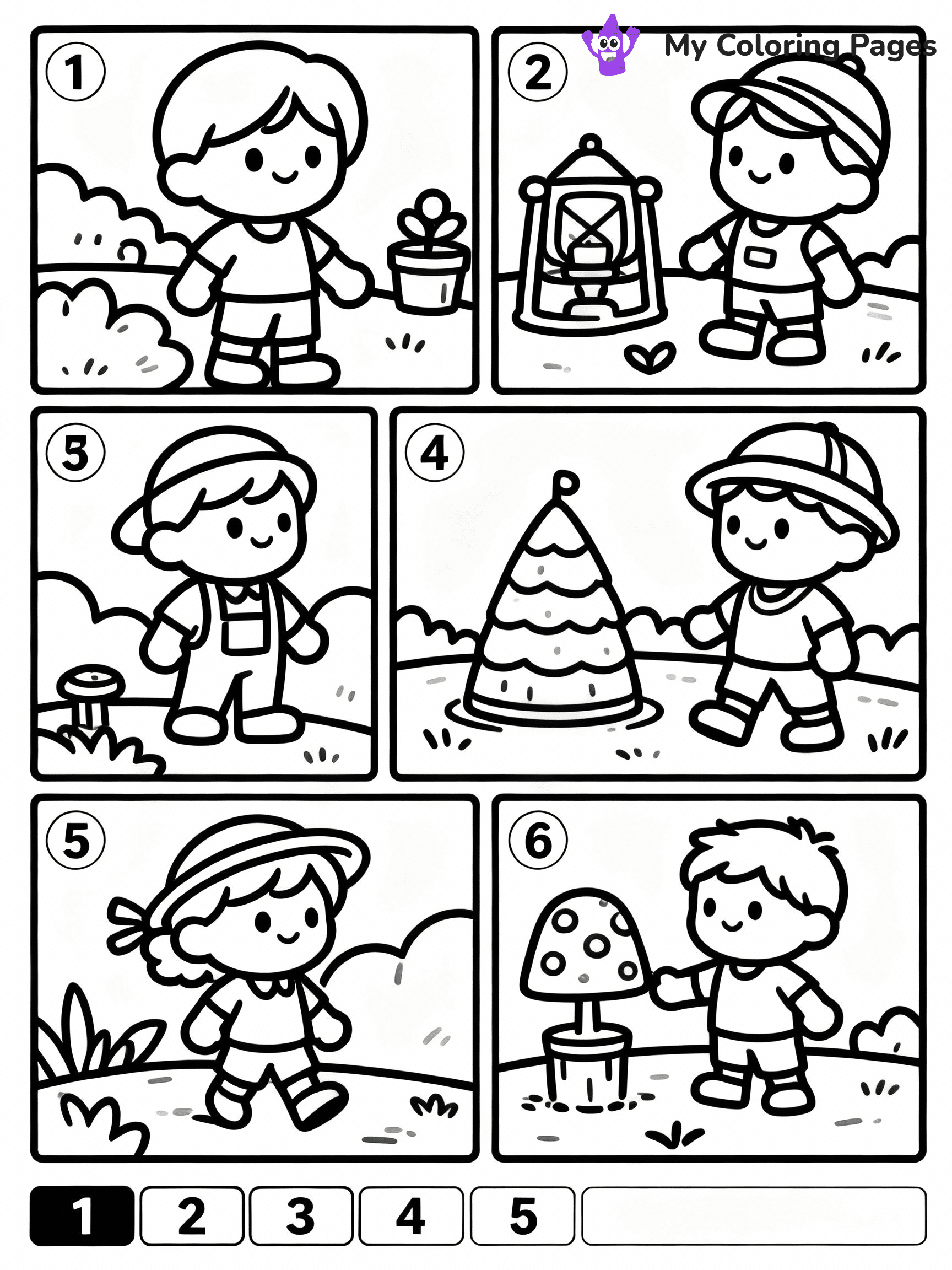 Math Coloring Pages - 13