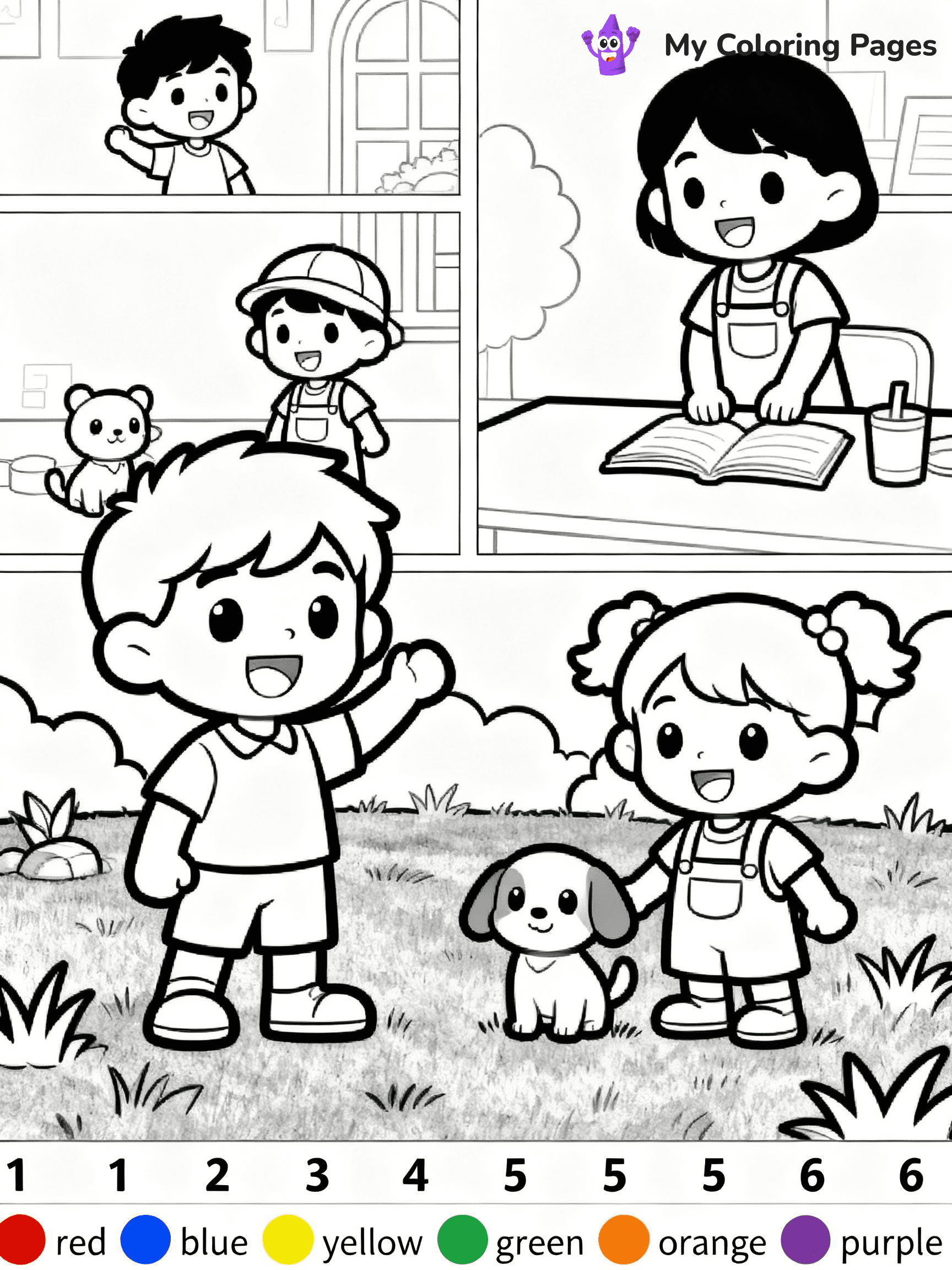 Math Coloring Pages - 12