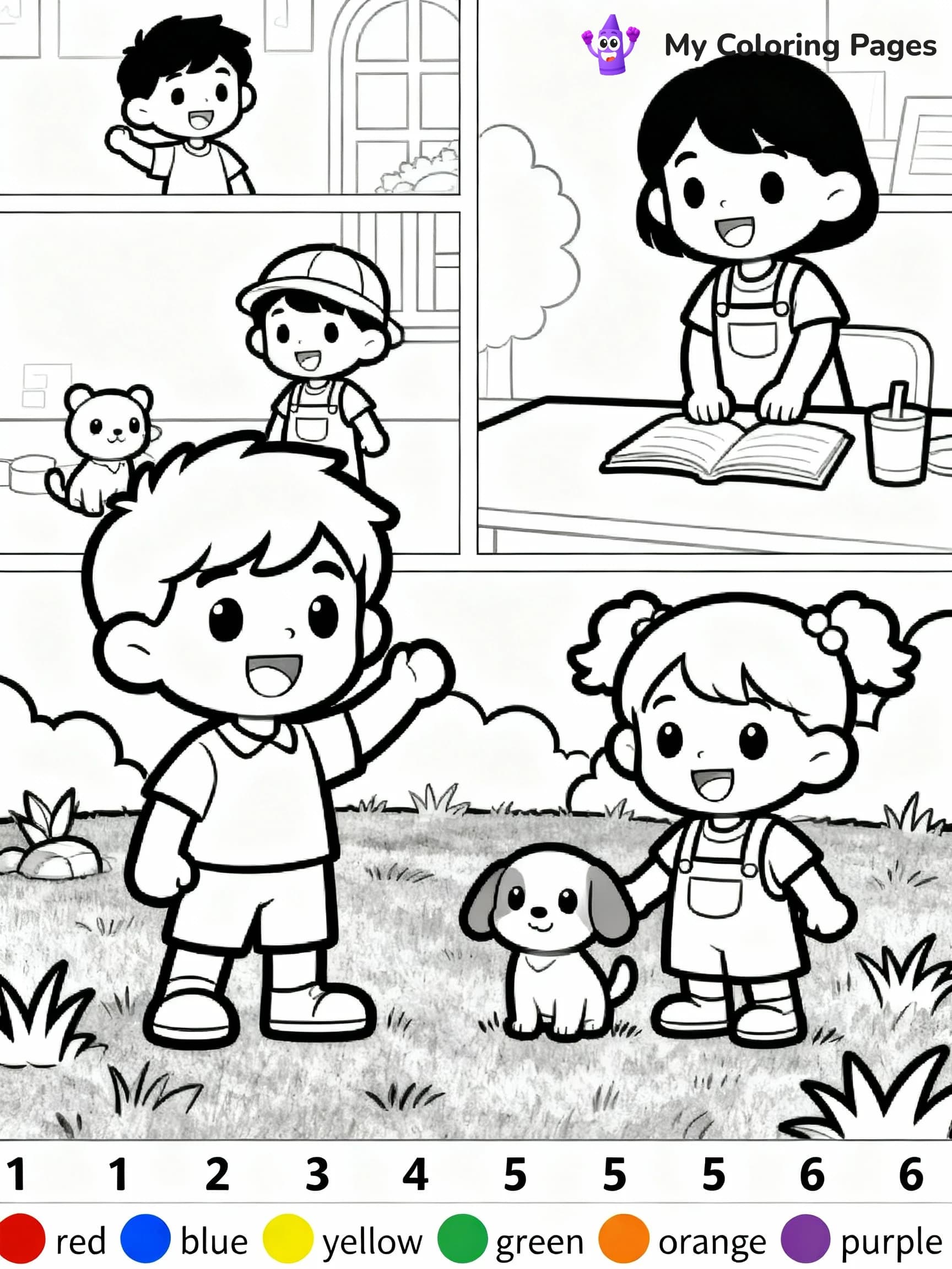 Math Coloring Pages - 12