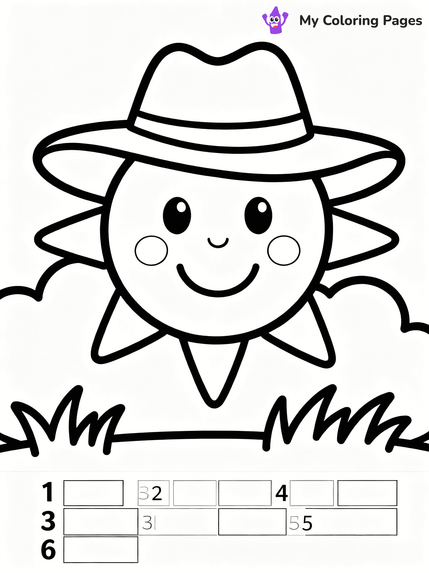 Math Coloring Pages - 10