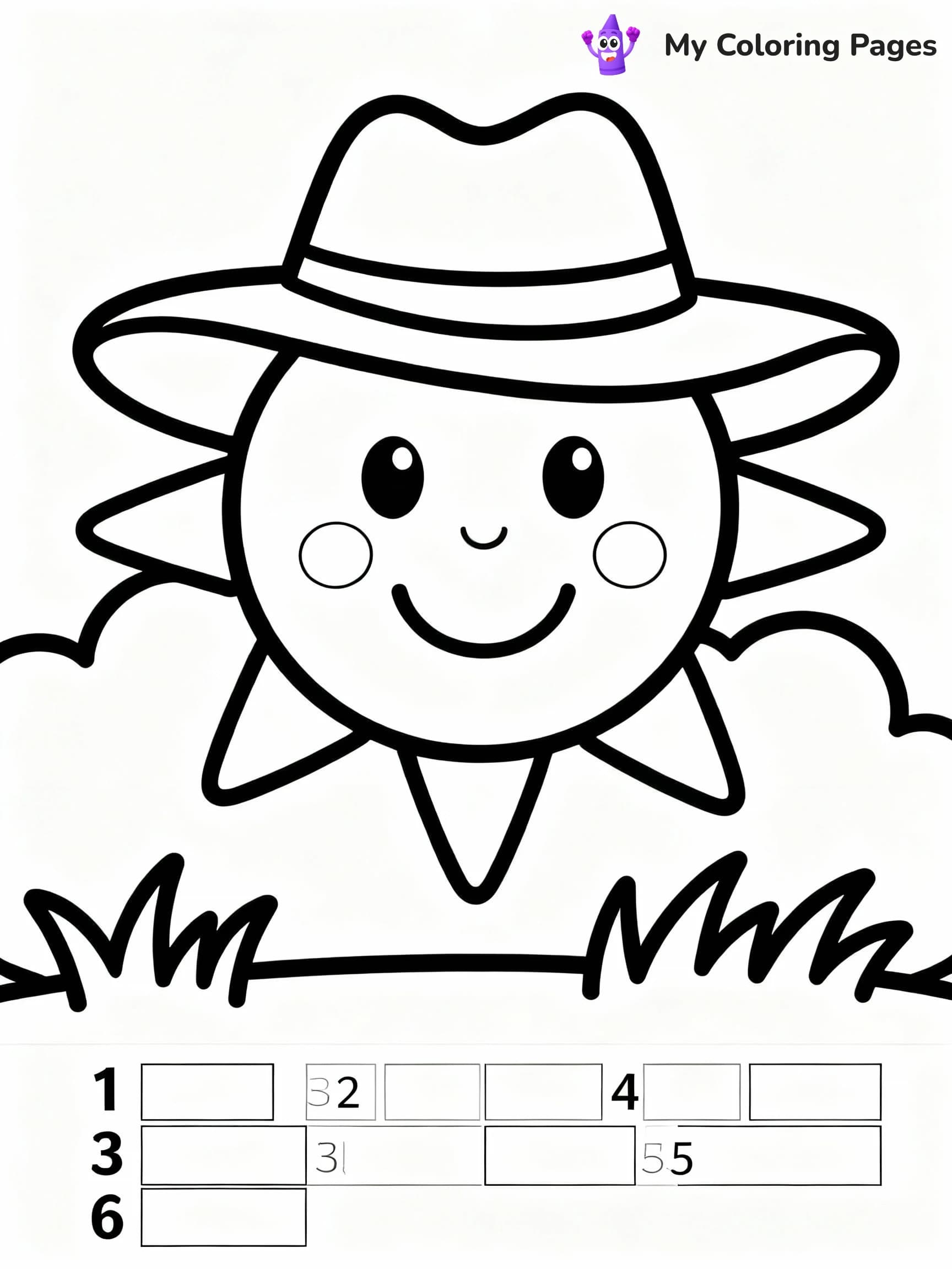 Math Coloring Pages - 10